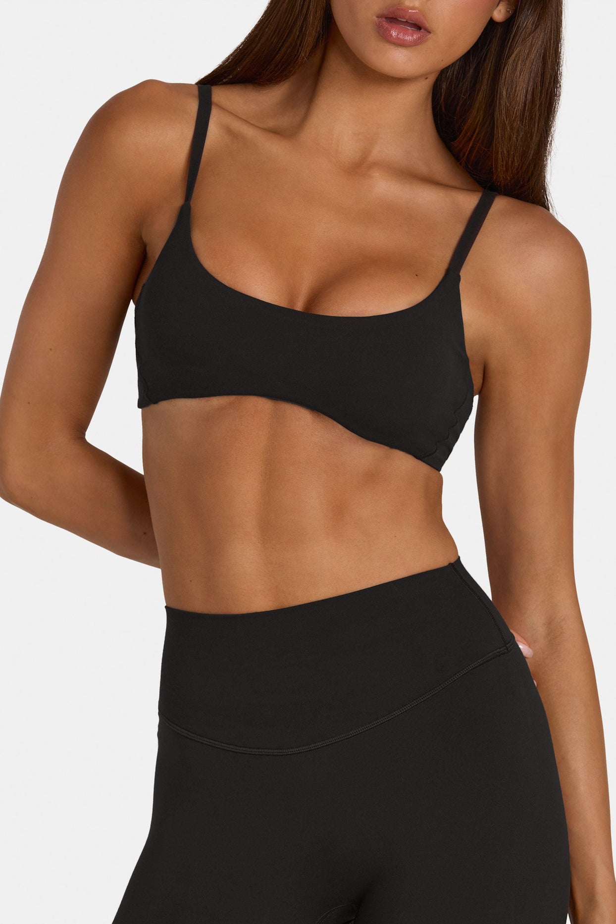 Soft Active Low-Impact Sports Bra in Black - 4