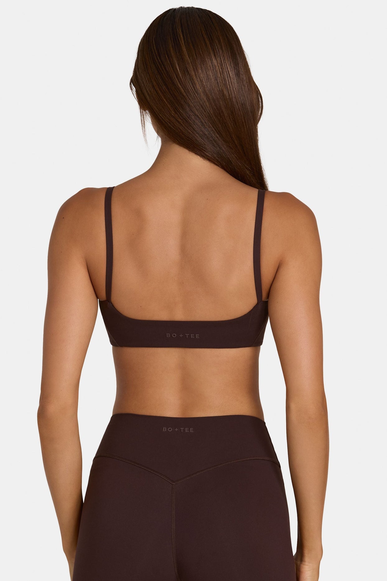 Soft Active Low-Impact Sports Bra in Espresso - 2