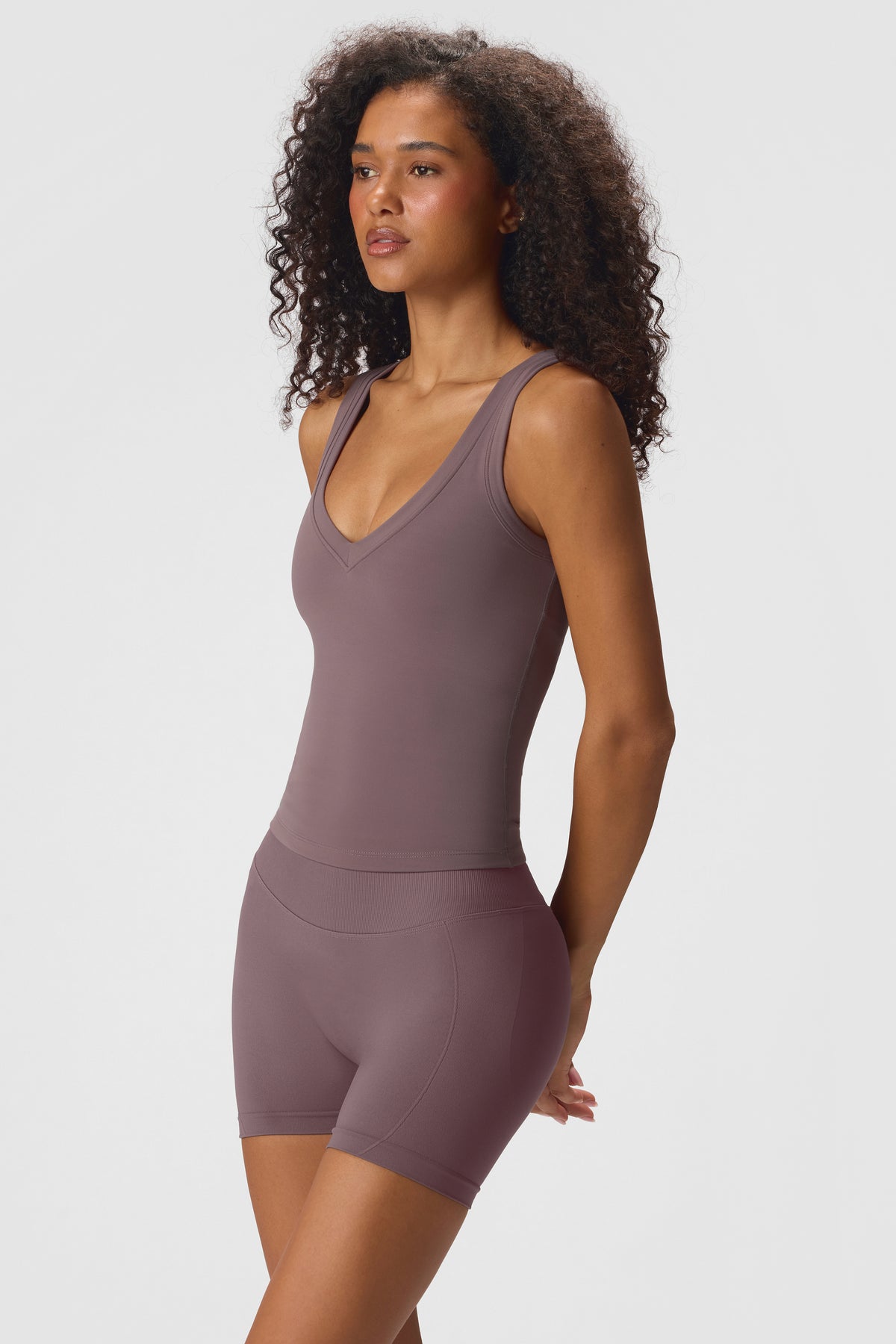 Soft Active Tank Top in Stone