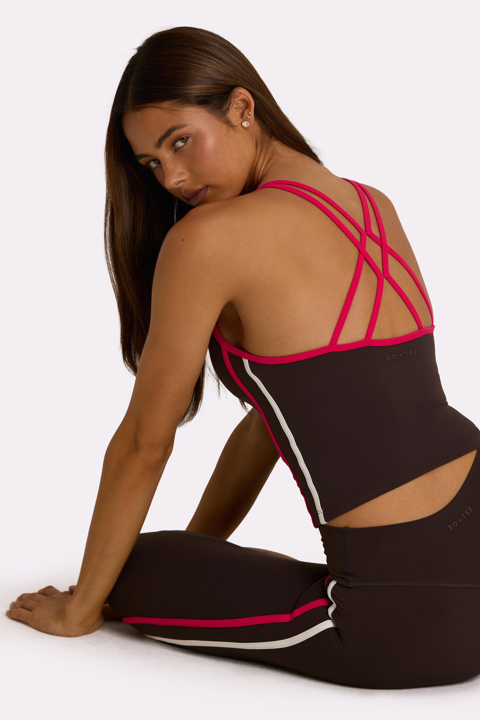 Soft Active Tank Top in Truffle - 1