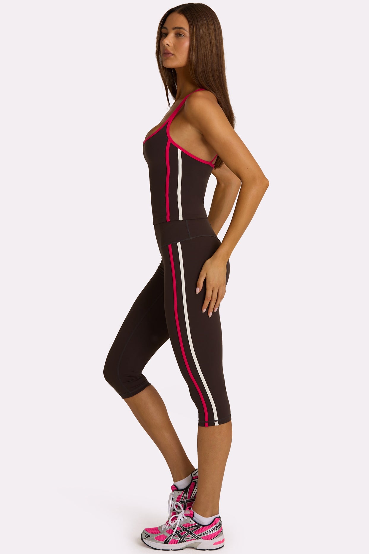 Soft Active Tank Top in Truffle - 4
