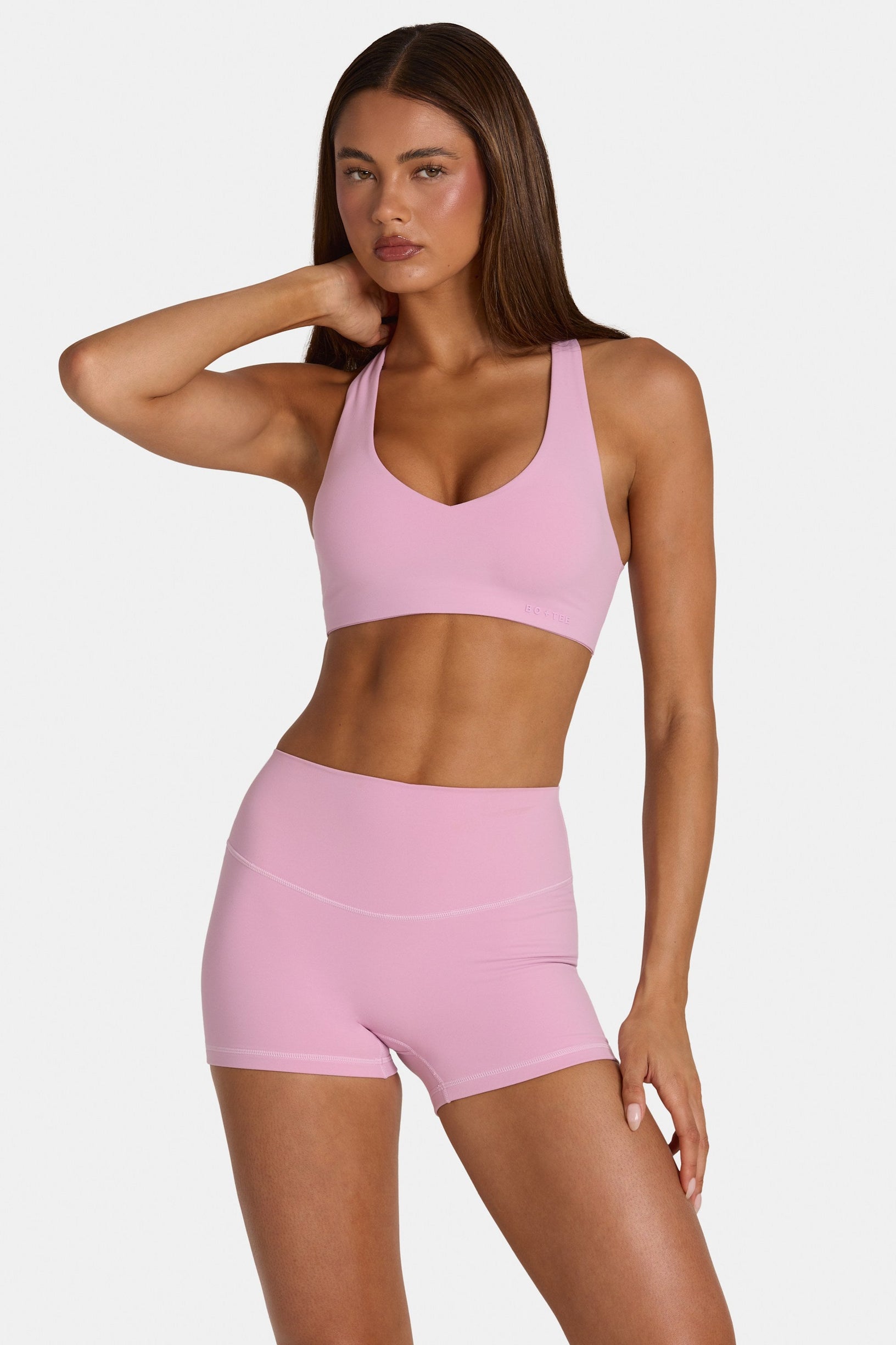 Soft Active Low-Impact Sports Bra in Sweet Pink - 2
