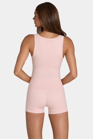 Soft Active Tank Top in Blush Marl