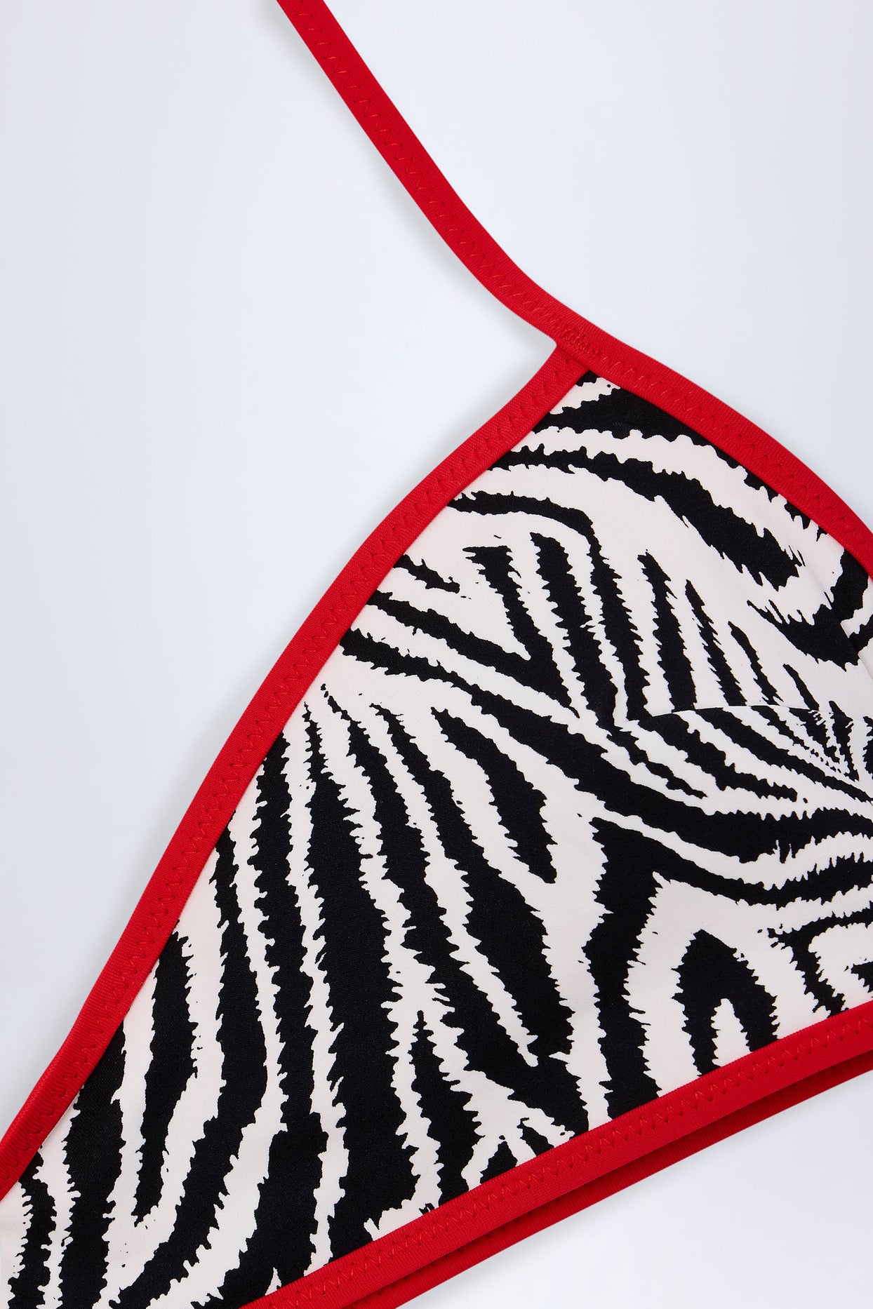 Thong Bikini Bottoms in Zebra Print - 13