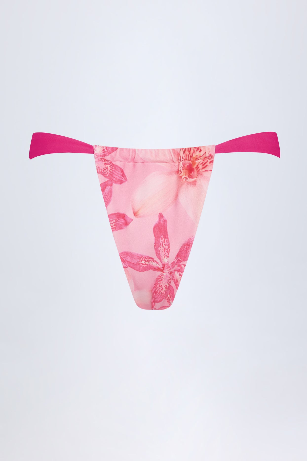 Cheeky Bikini Bottoms in Pink Orchid Print - 4