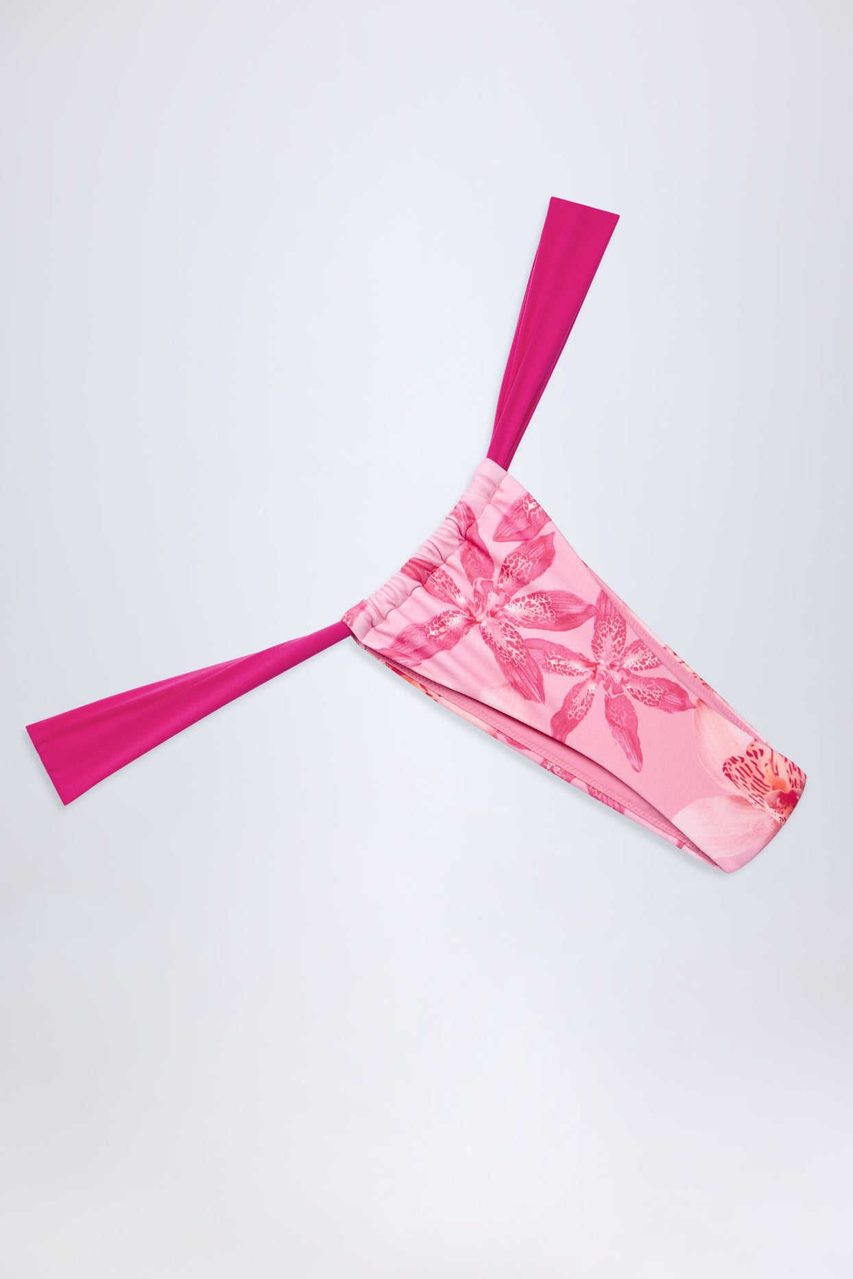Cheeky Bikini Bottoms in Pink Orchid Print - 5