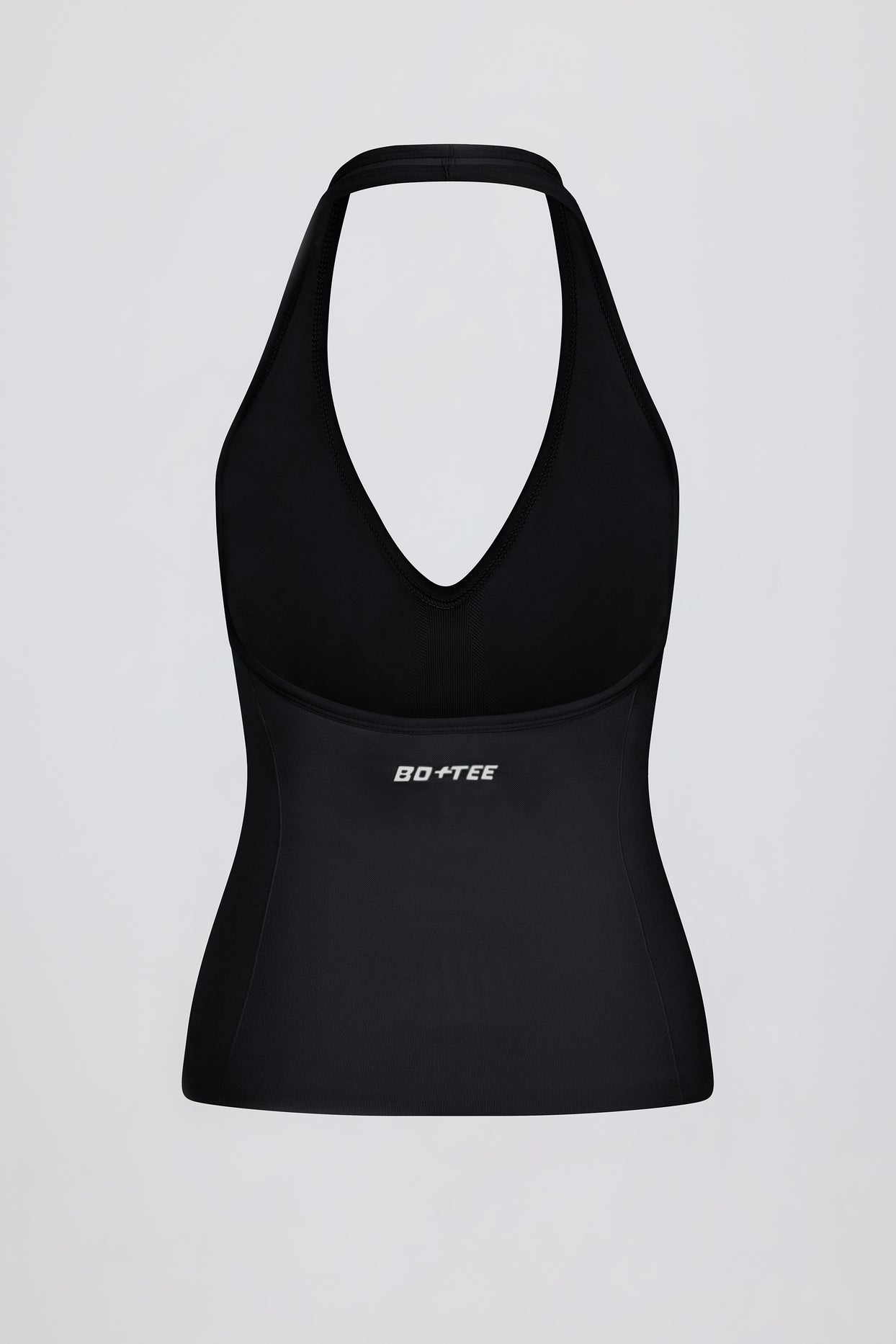Define Luxe Halterneck Tank Top in Black - 9