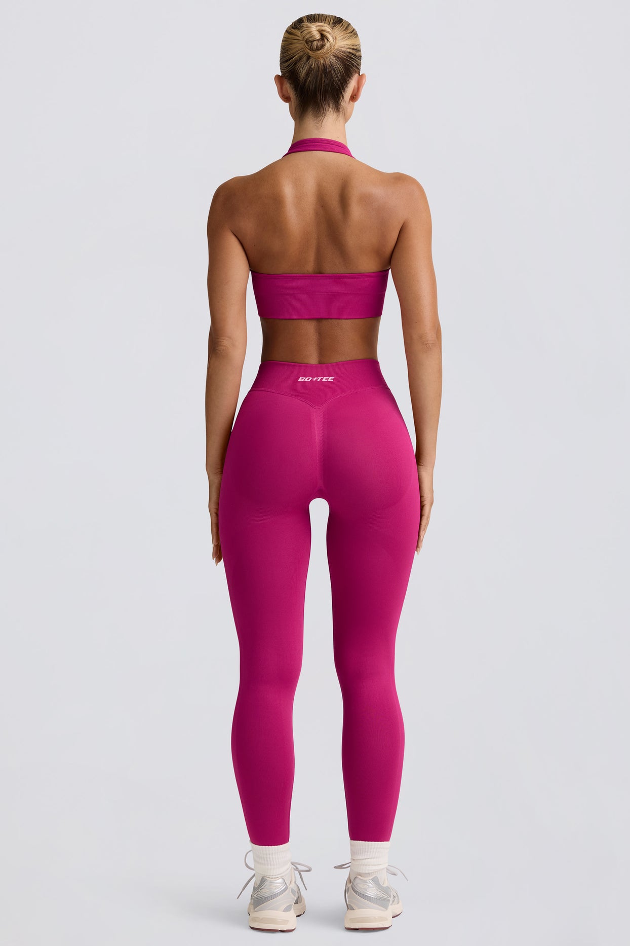 Define Luxe High-Waist Leggings in Berry - 3