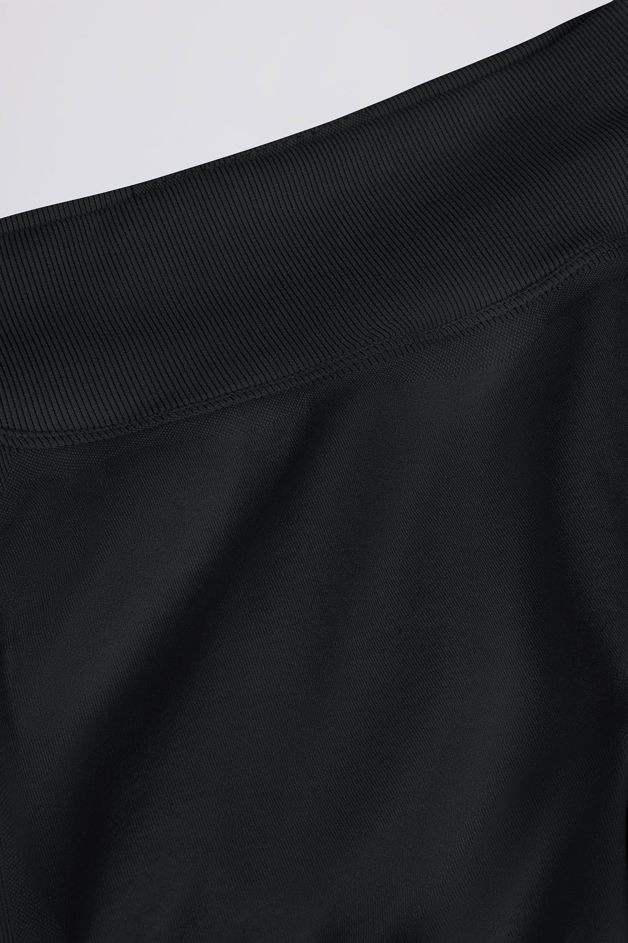 Define Luxe Mini Shorts in Black - 9