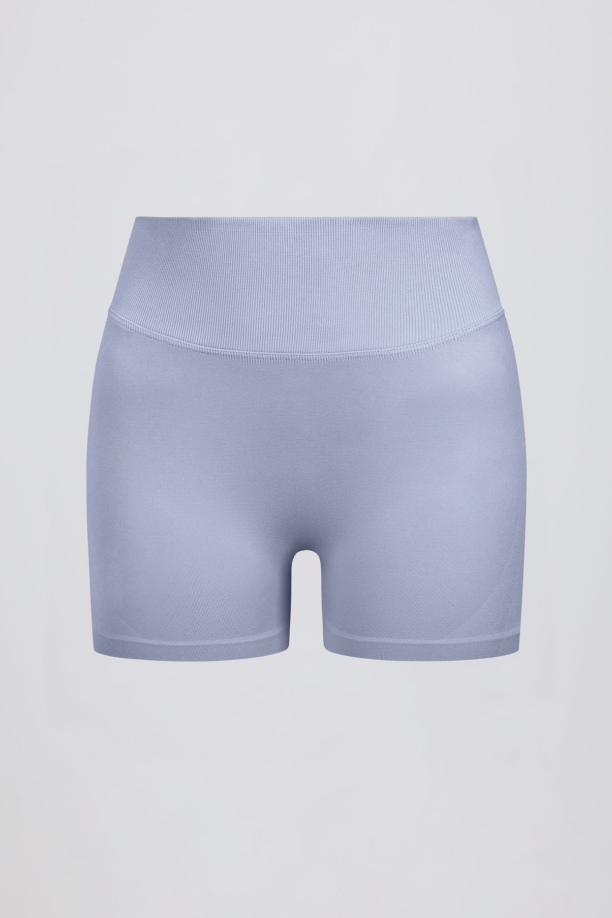 Define Luxe Mini Shorts in Blue Grey - 7