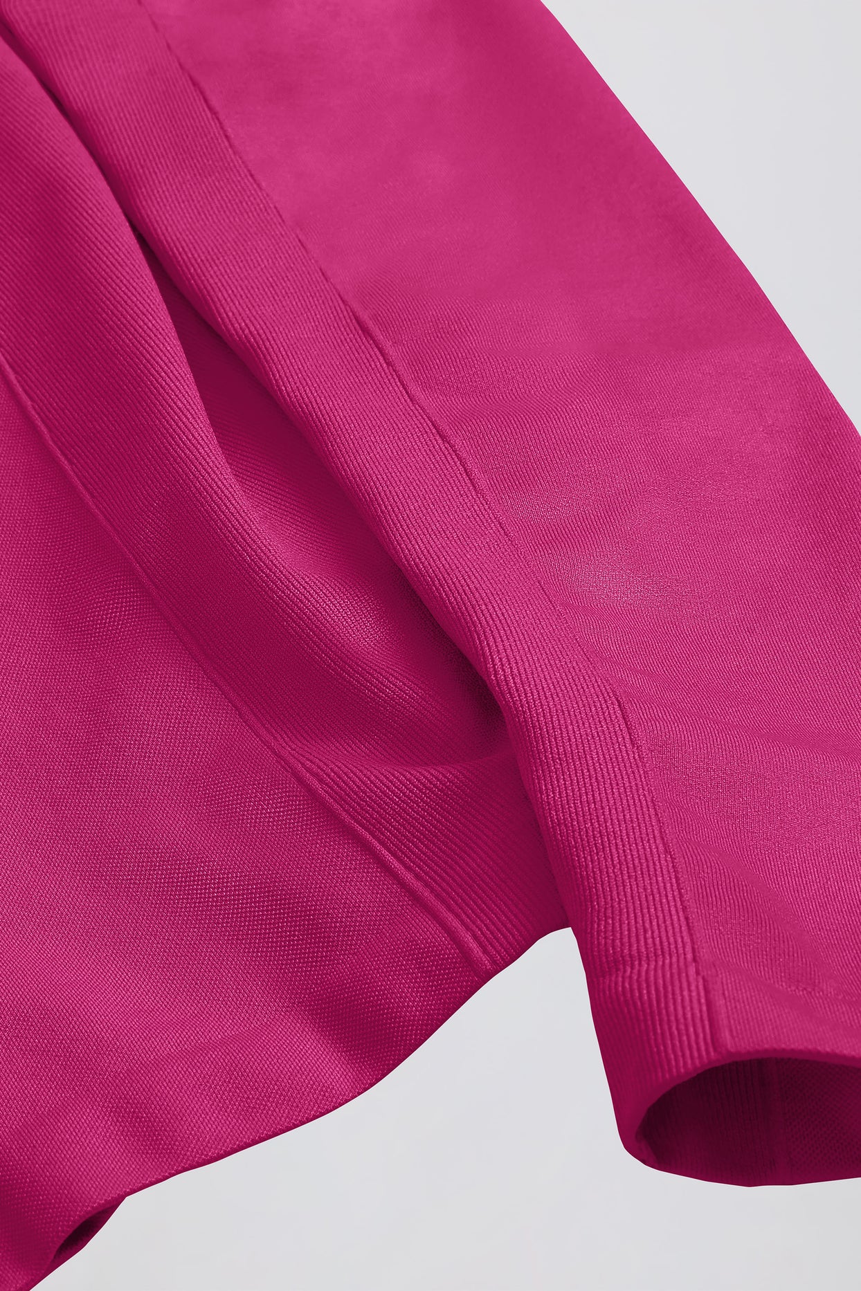 Define Luxe Zip-Up Jacket in Berry - 11