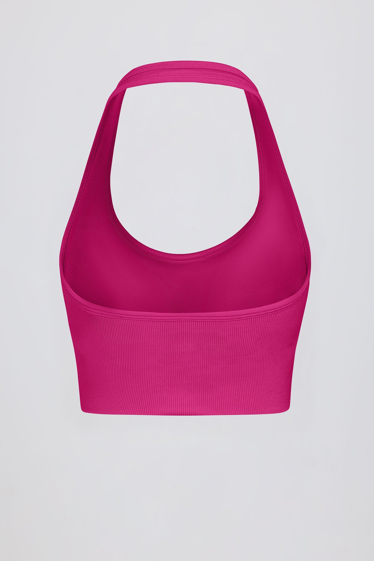 Define Luxe Halterneck Sports Bra in Berry - 8