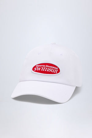 Logo Baseball Cap in White