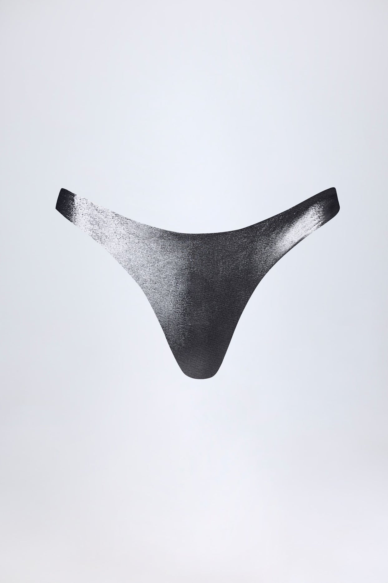 Cheeky Bikini Bottoms in Silver - 5