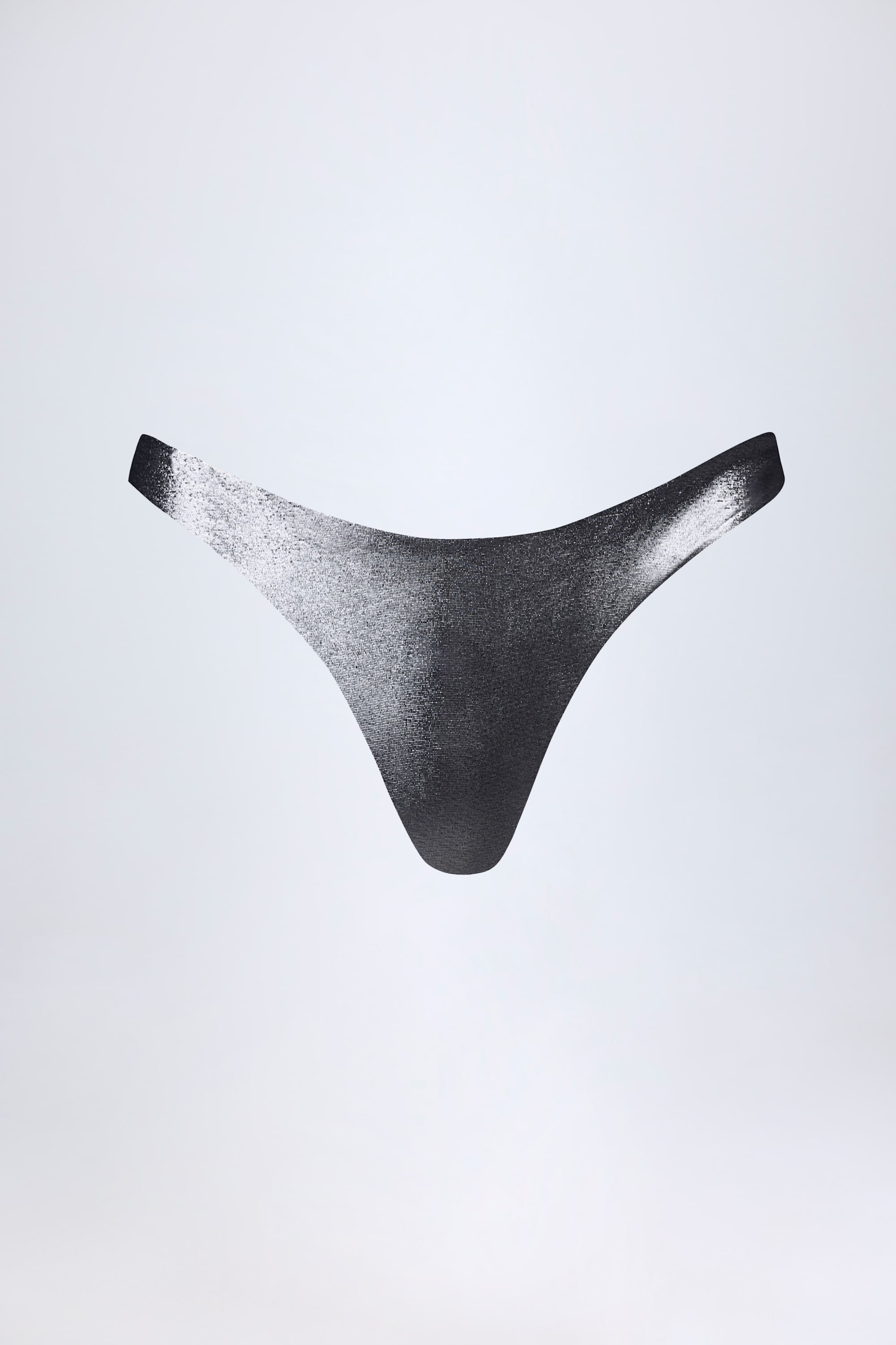 Cheeky Bikini Bottoms in Silver