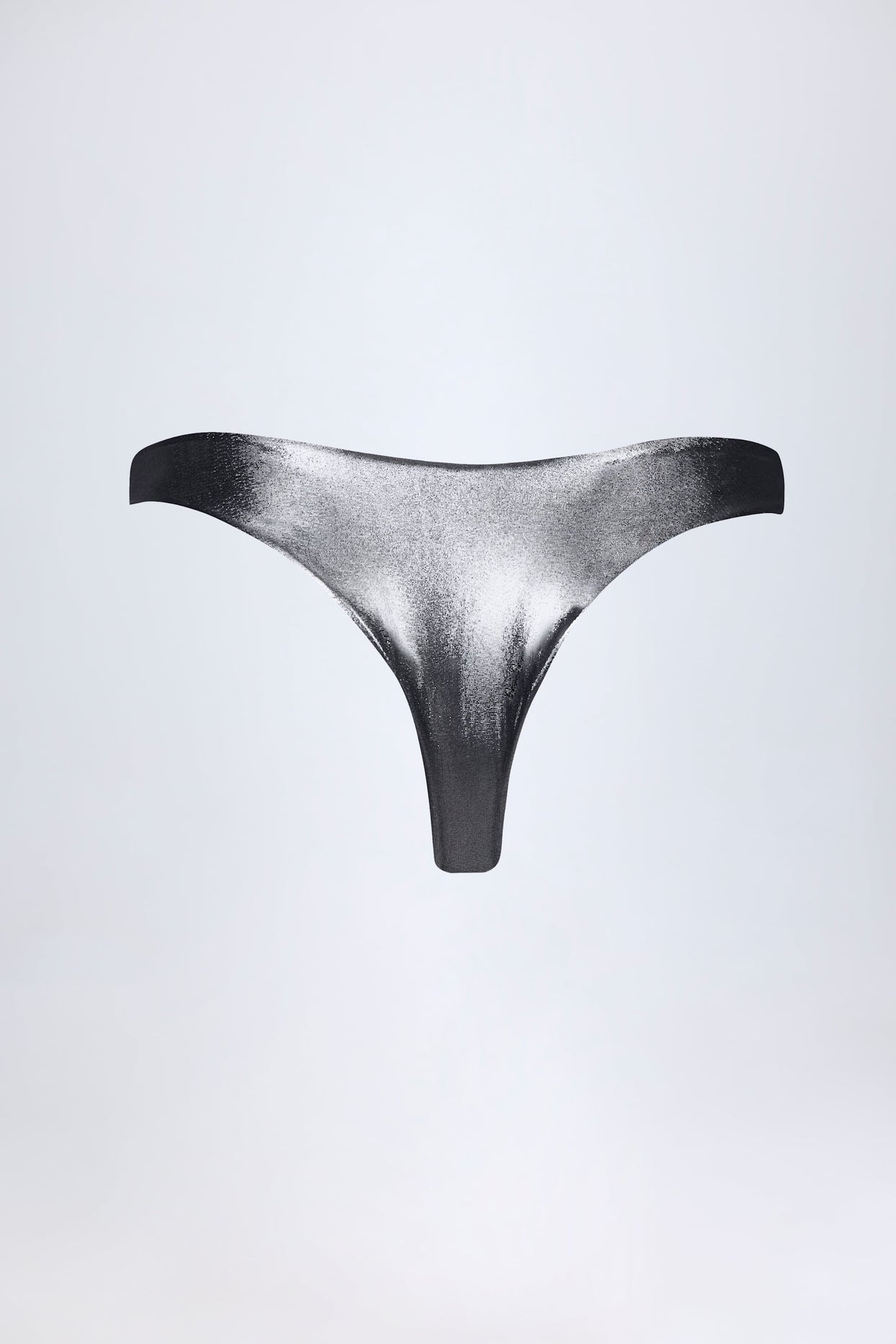 Cheeky Bikini Bottoms in Silver - 6