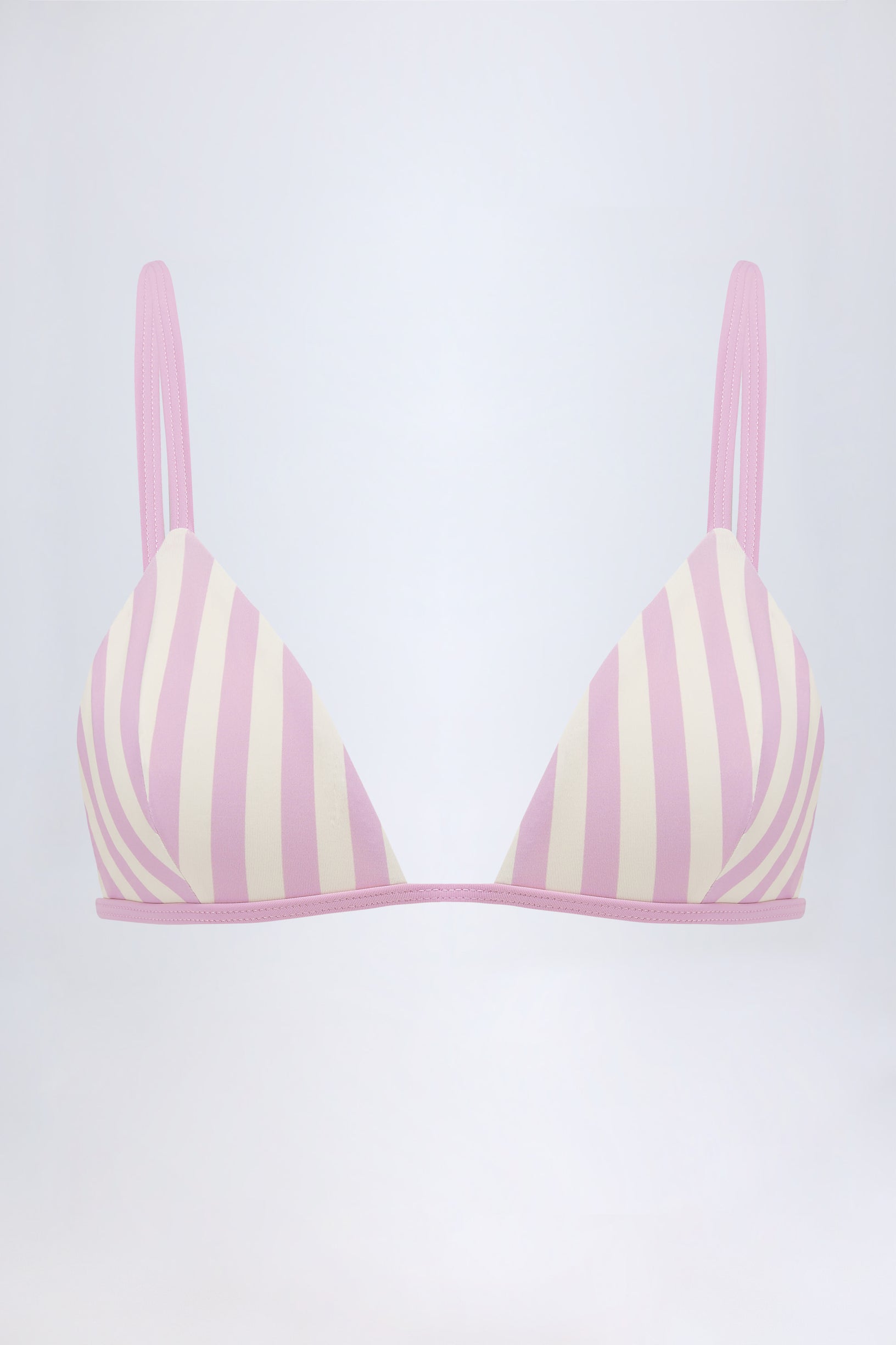 Triangle Bikini Top in Mauve - 2