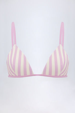 Triangle Bikini Top in Mauve