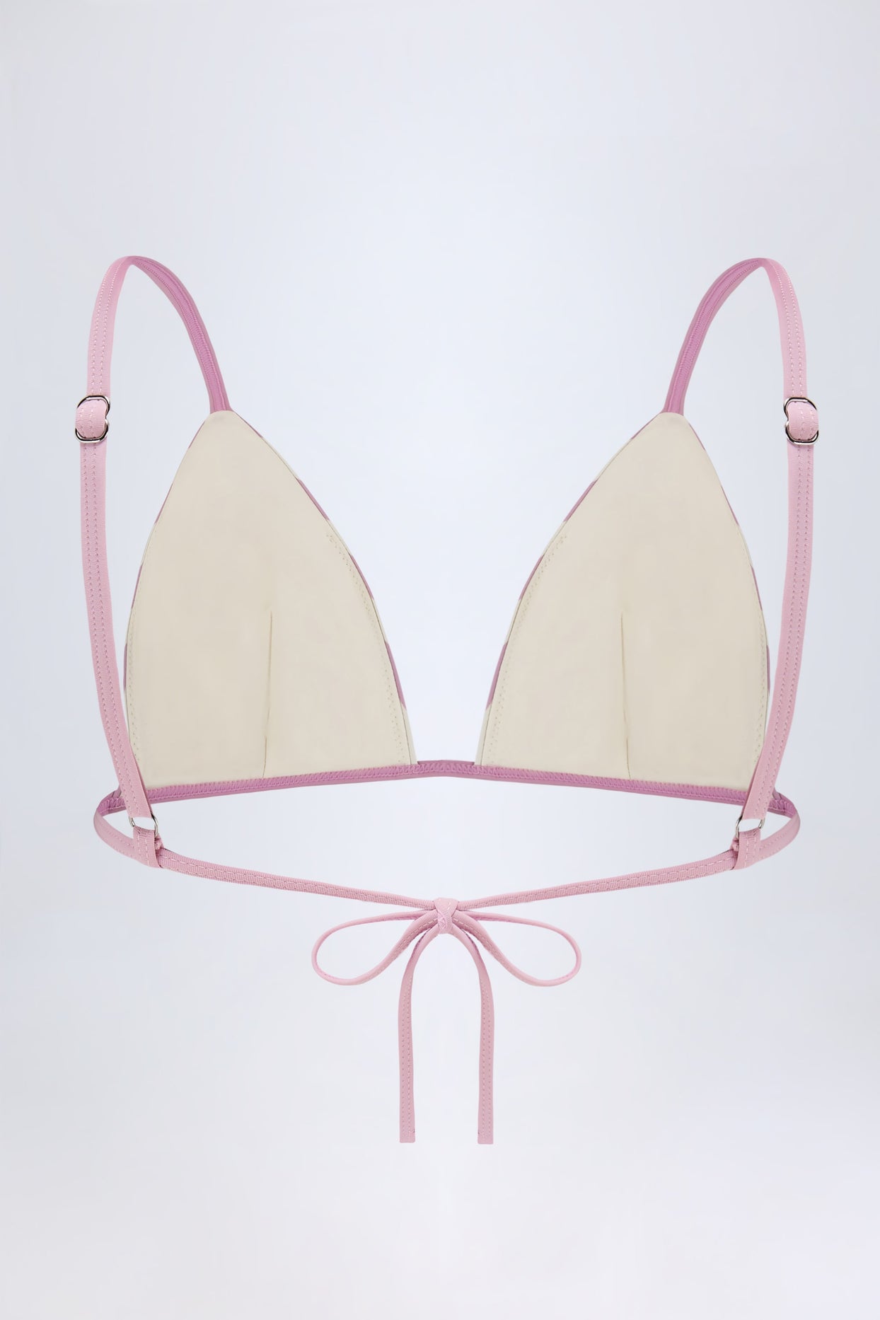 Triangle Bikini Top in Mauve - 3