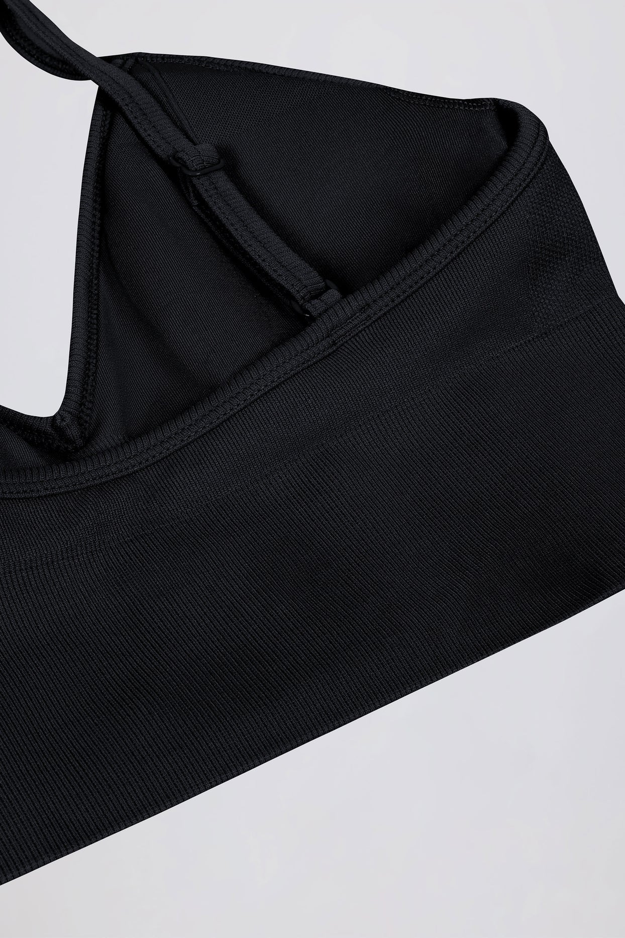 Define Luxe V-Neck Sports Bra in Black - 20