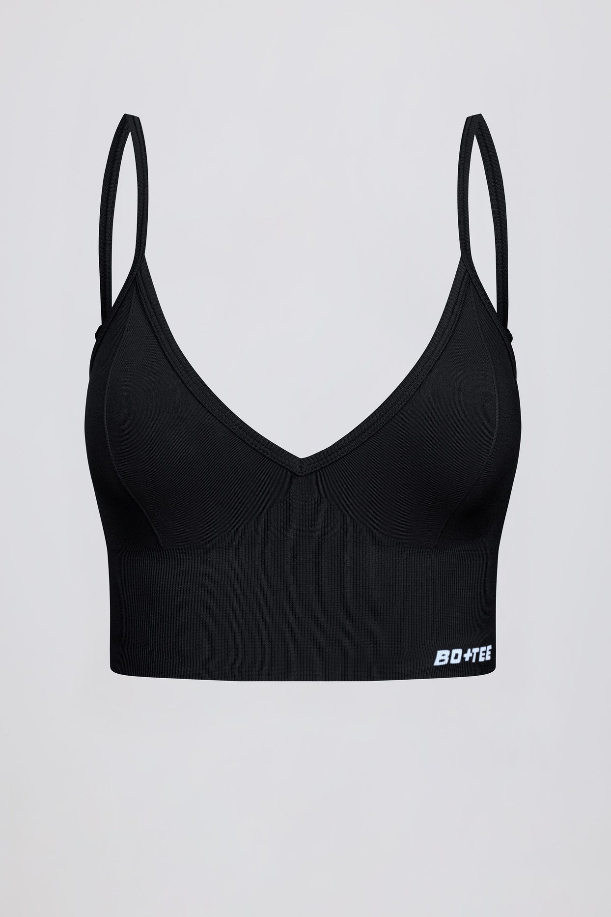 Define Luxe V-Neck Sports Bra in Black - 17