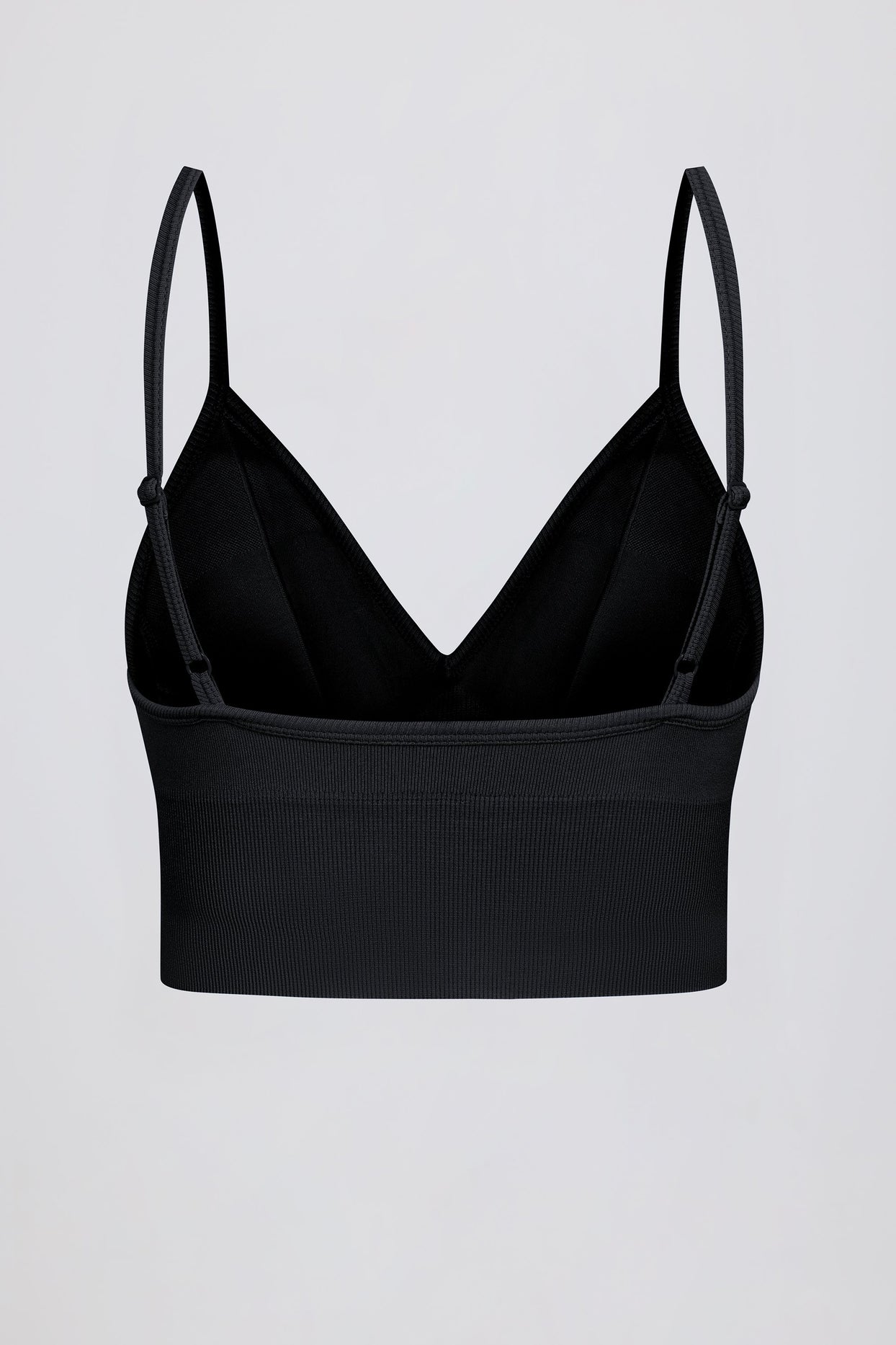 Define Luxe V-Neck Sports Bra in Black - 9