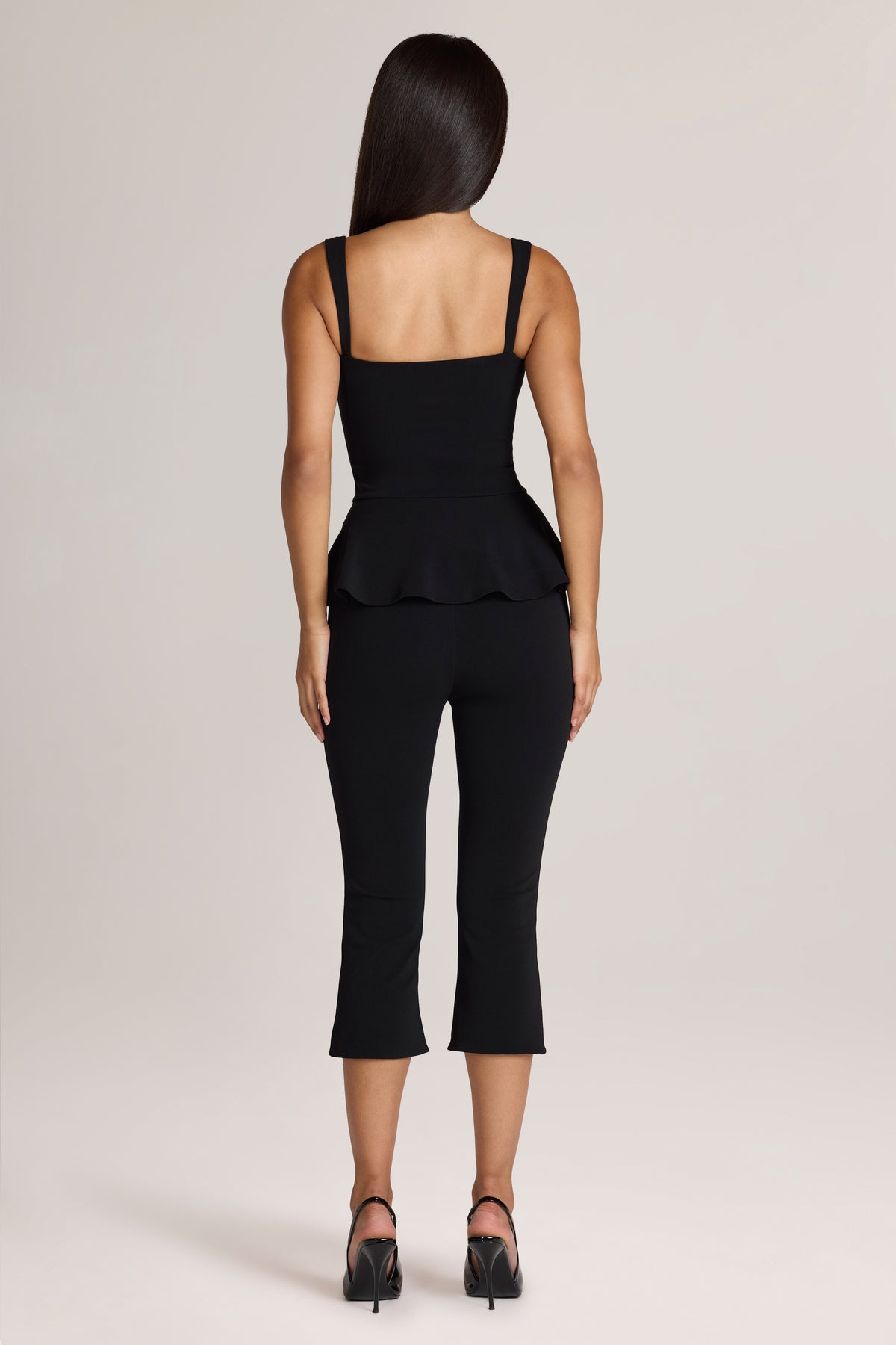 Ponte Capri Trousers in Black