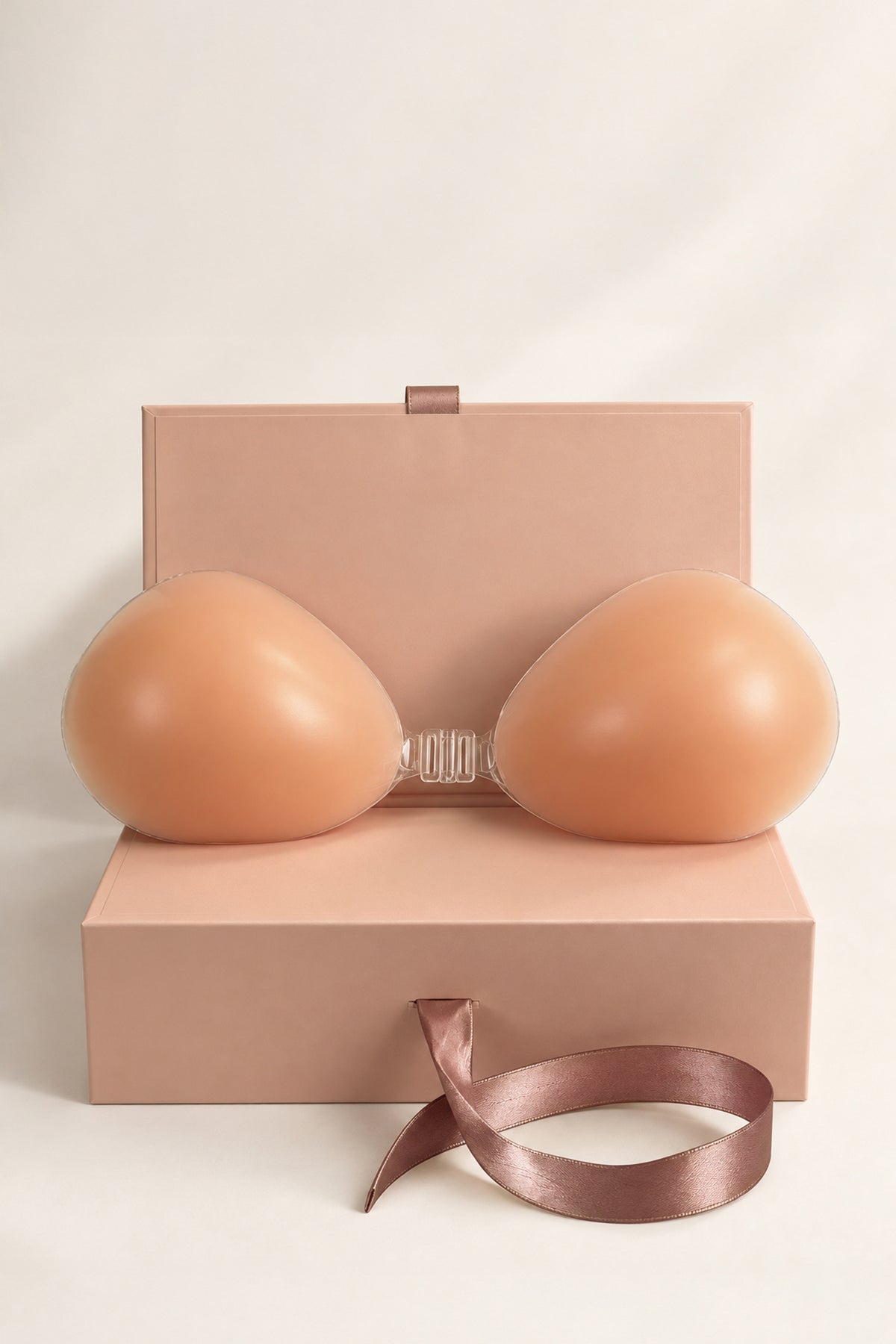 Stick On Backless Bra in Almond