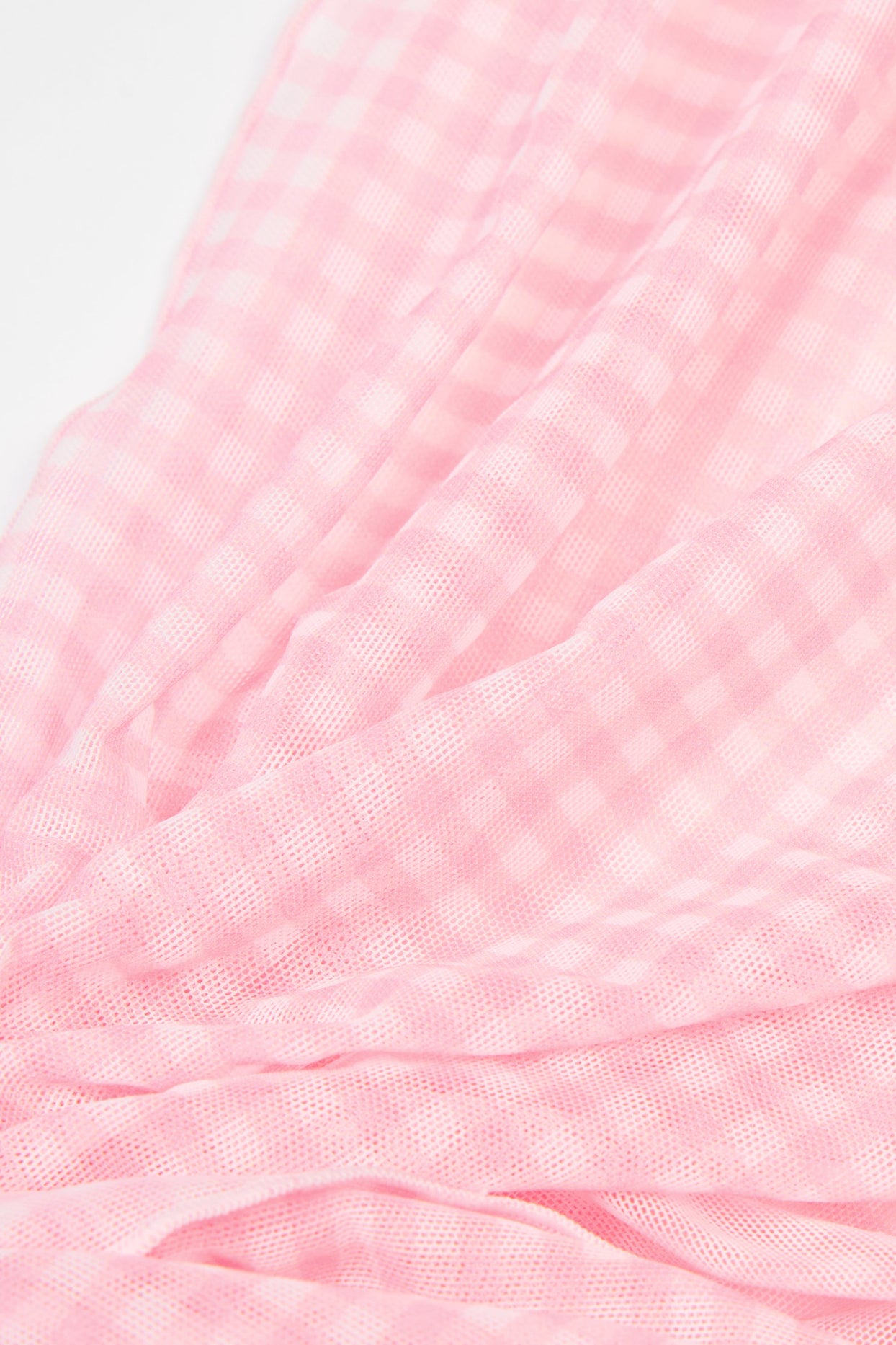 Sarong in Pink Gingham Print - 6
