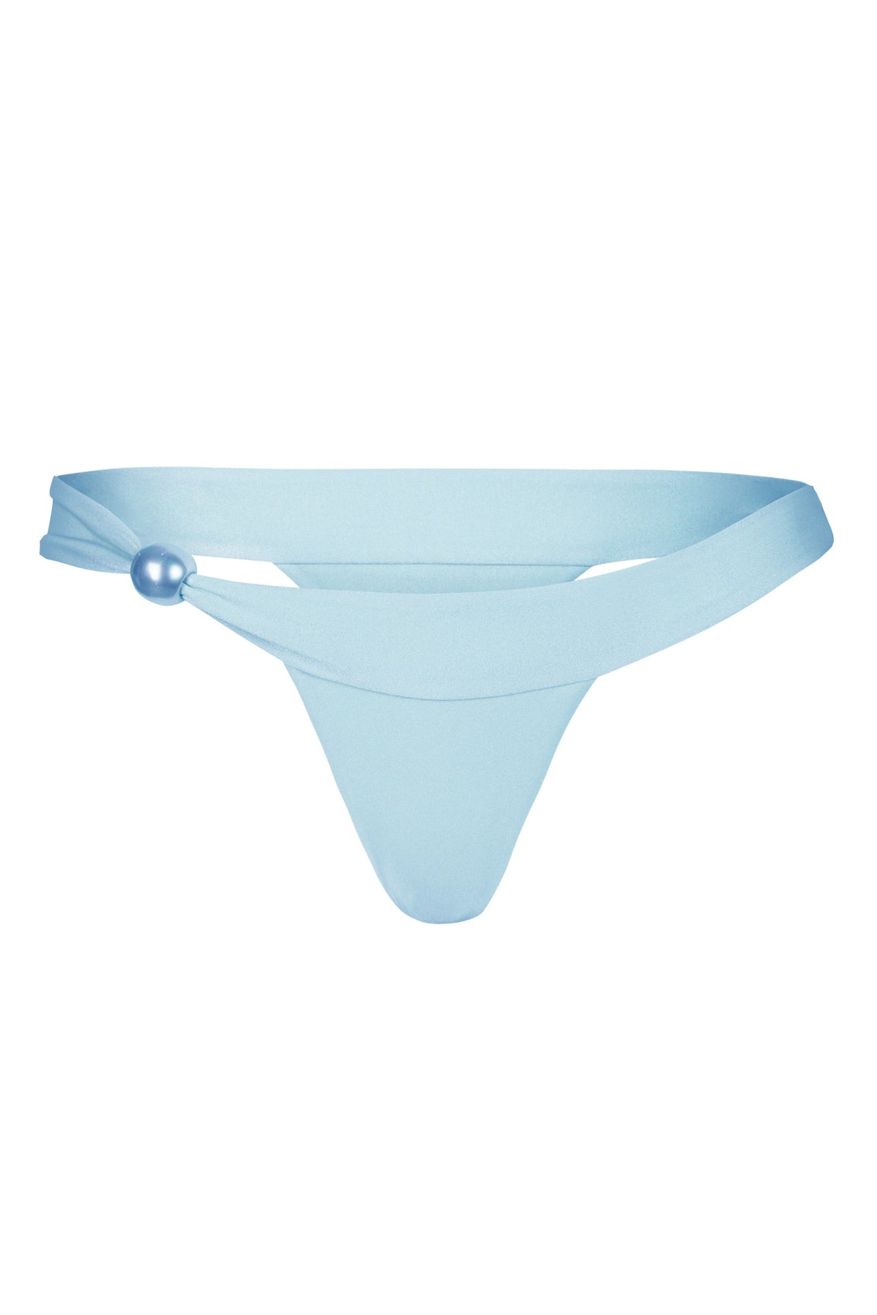 Thong Bikini Bottoms in Sky - 4