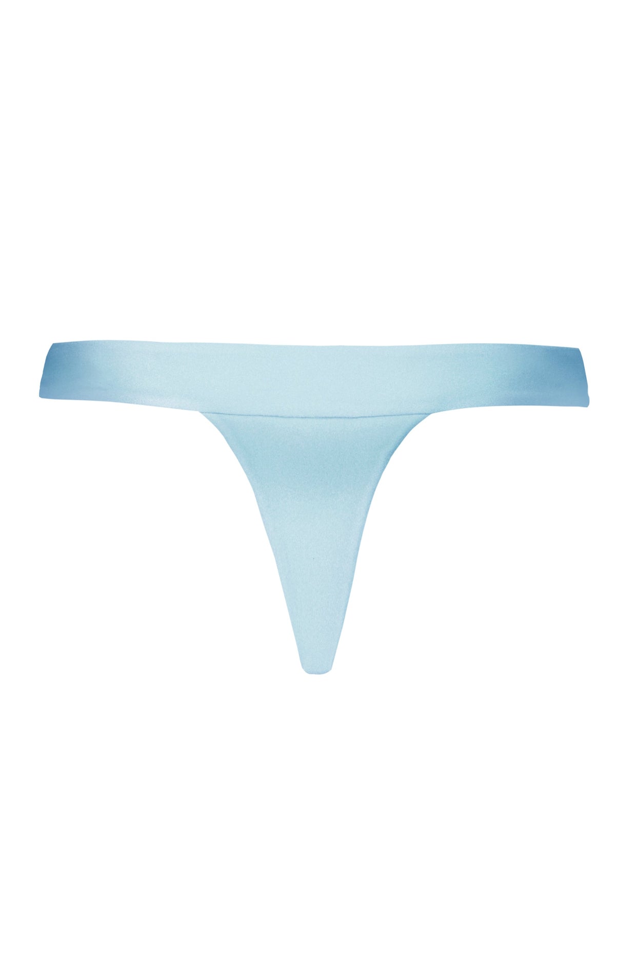 Thong Bikini Bottoms in Sky - 5