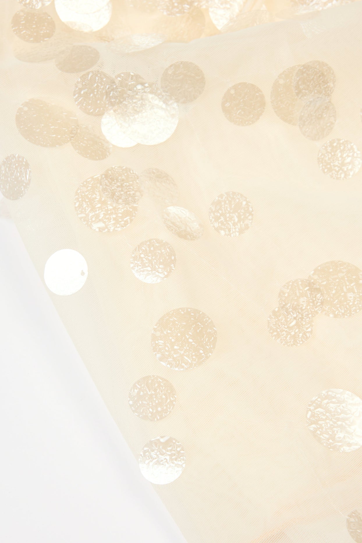 Embellished Mini Dress in Pearl - 5