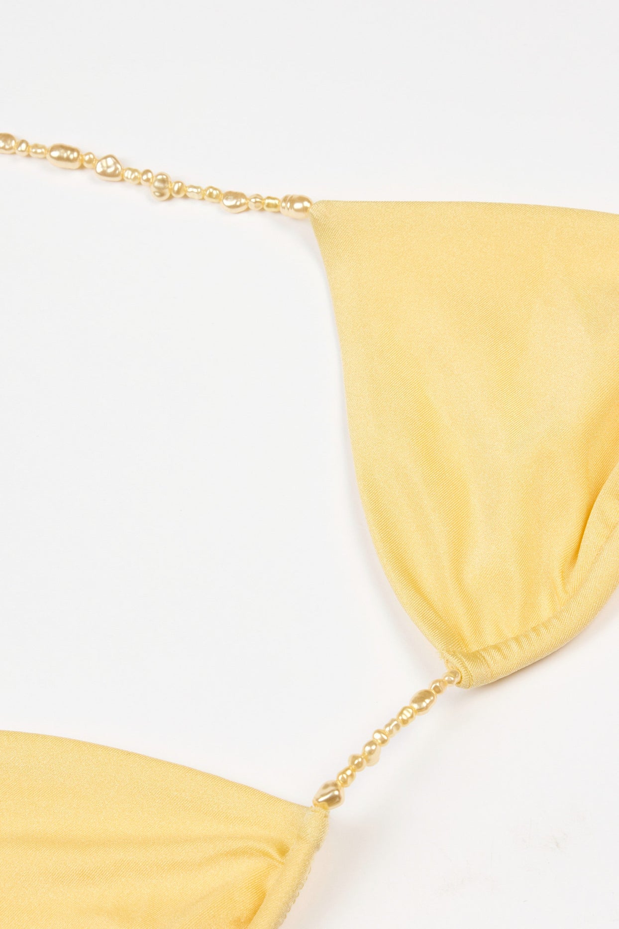 Triangle Bikini Top in Lemon - 6