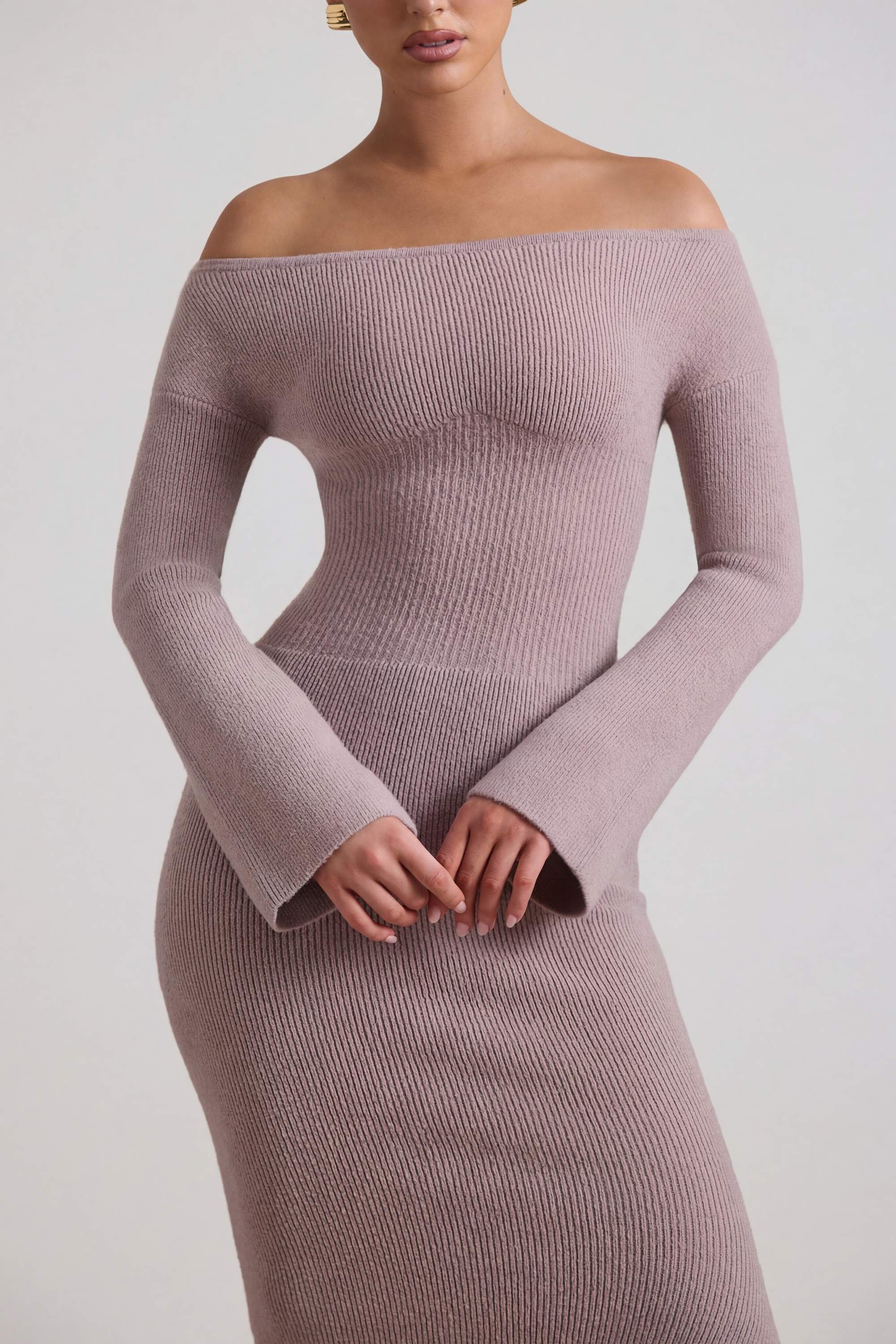 rib knit off the shoulder maxi dress Amazon.com: Generic Women Ribbed Off Shoulder Maxi Dress Long Sleeve Knit Bodycon Long Dress Knitted Pullover Sweater Pencil Dress (Small,Black) : Clothing, Shoes & Jewelry