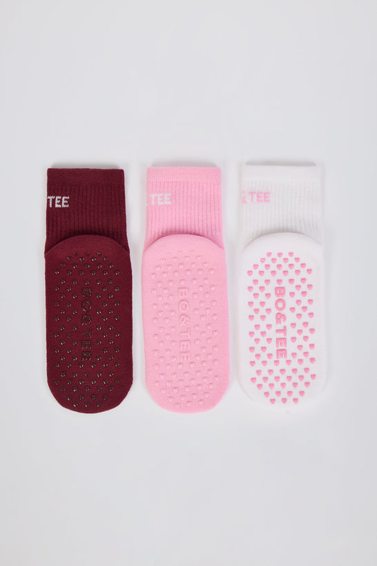 Pilates Sock Bundle in Multi