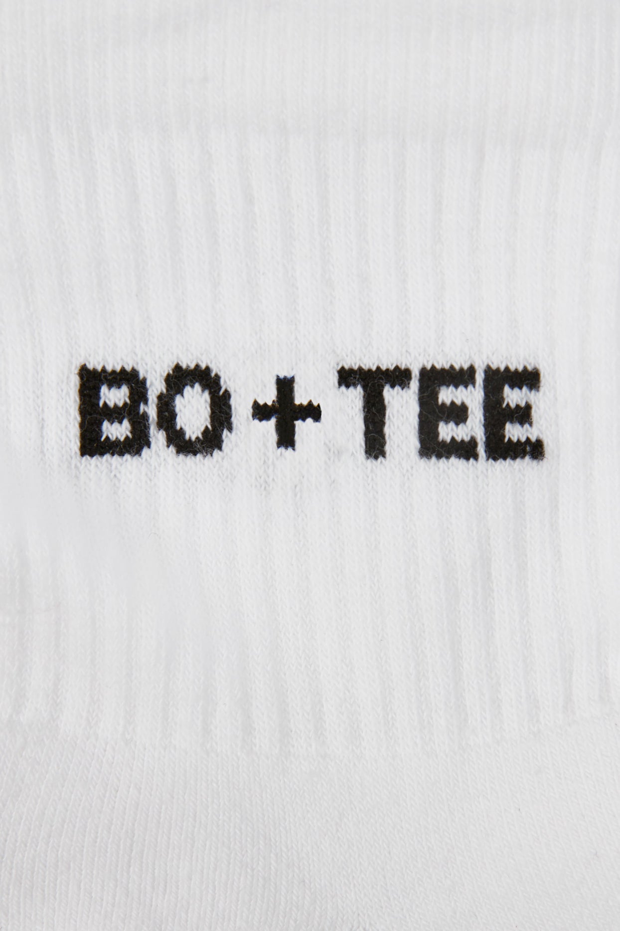 Ribbed Crew Sock Bundle in White - 3