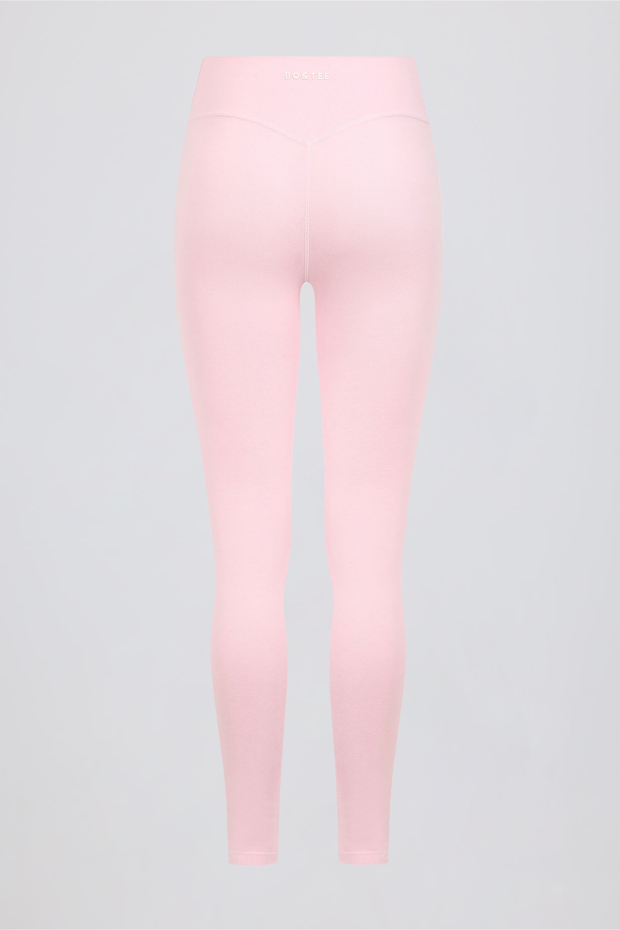 Brushed Jersey Ruched Mid-Rise Leggings in Bloom - 6