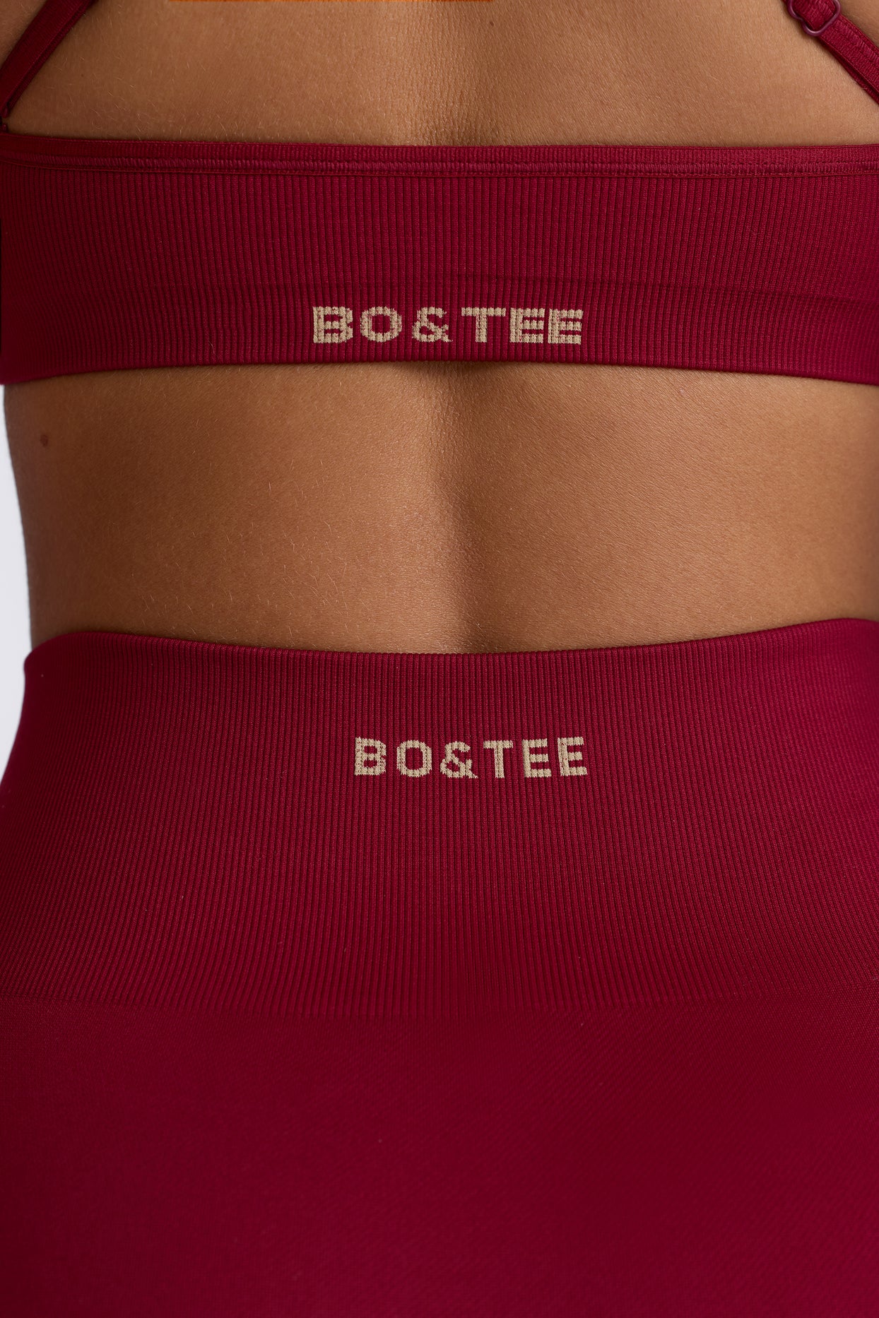 Super Sculpt Seamless Leggings in Burgundy - 6