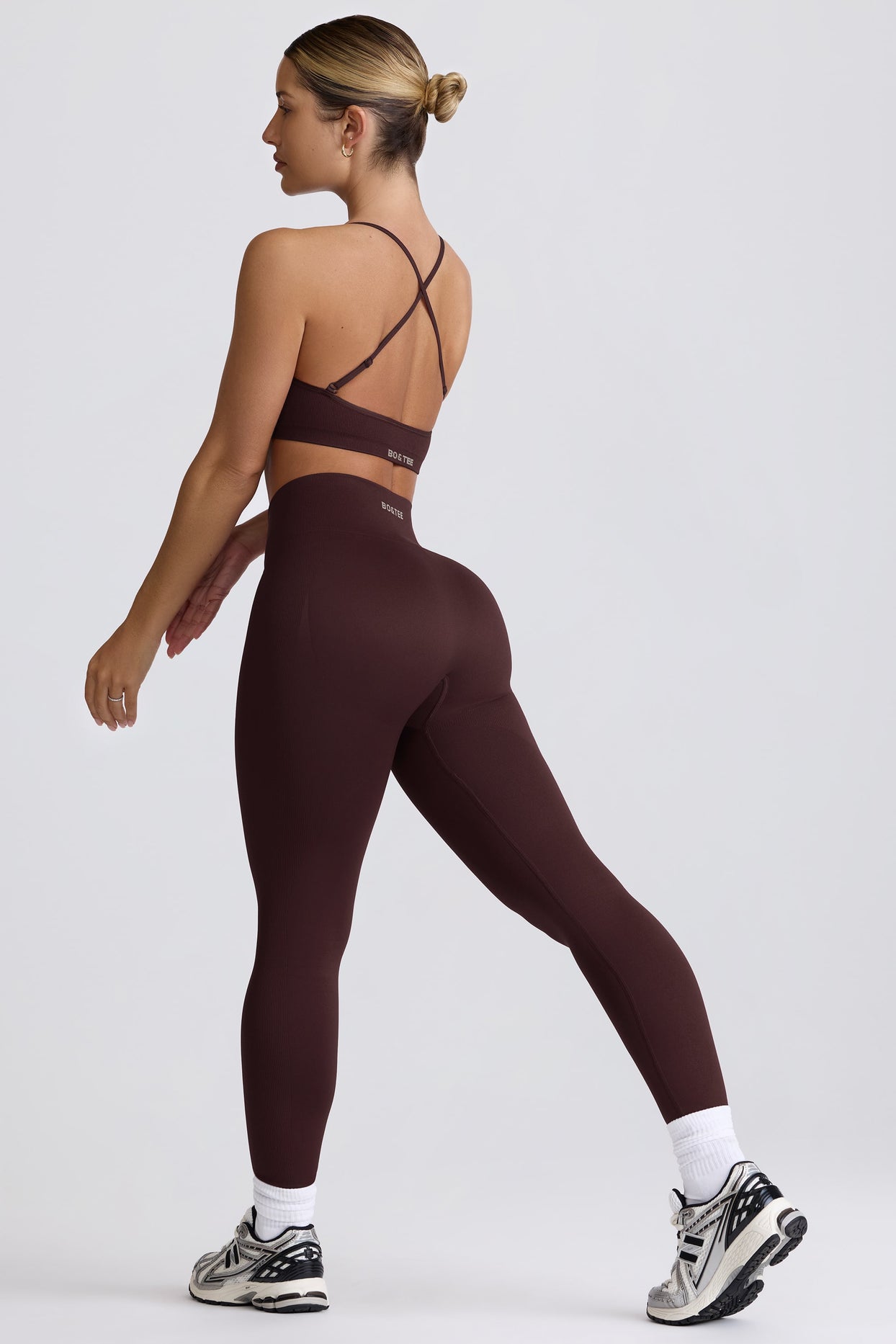 Super Sculpt Seamless Leggings in Chocolate - 10