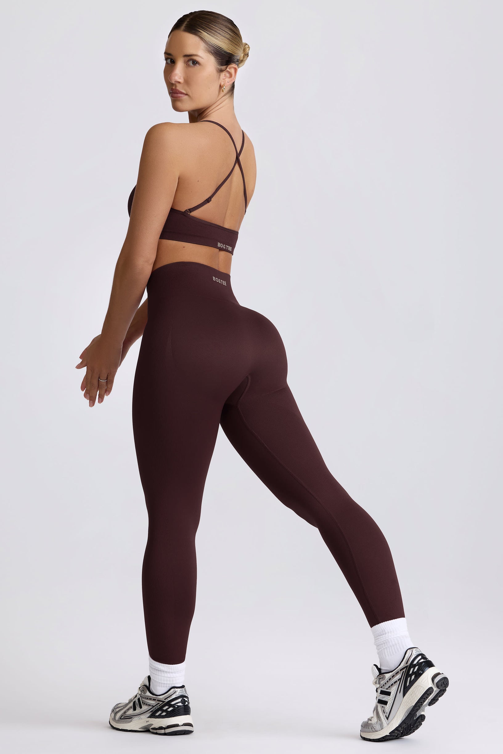 Super Sculpt Seamless Leggings in Chocolate - 1