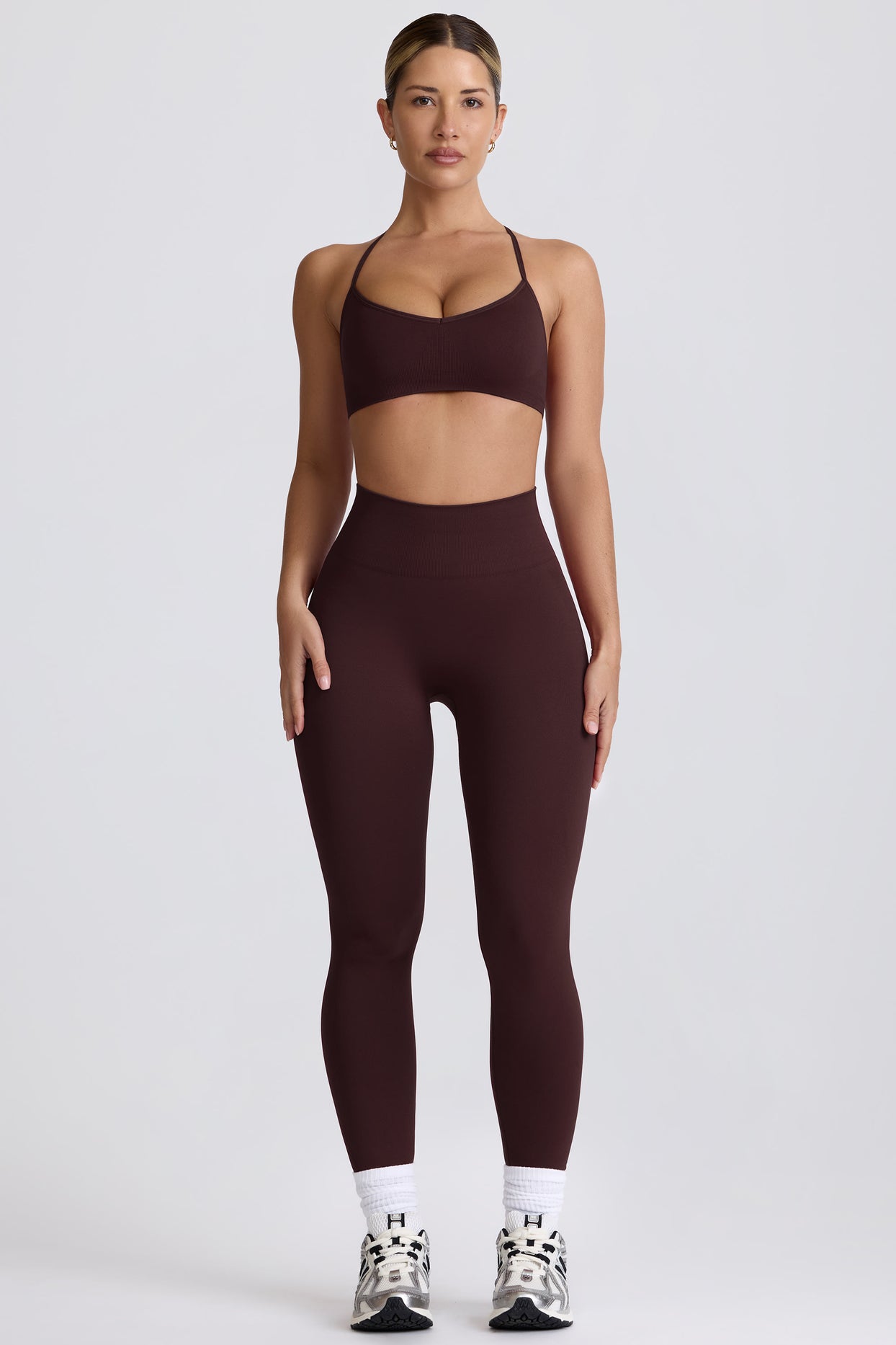 Super Sculpt Seamless Leggings in Chocolate - 6
