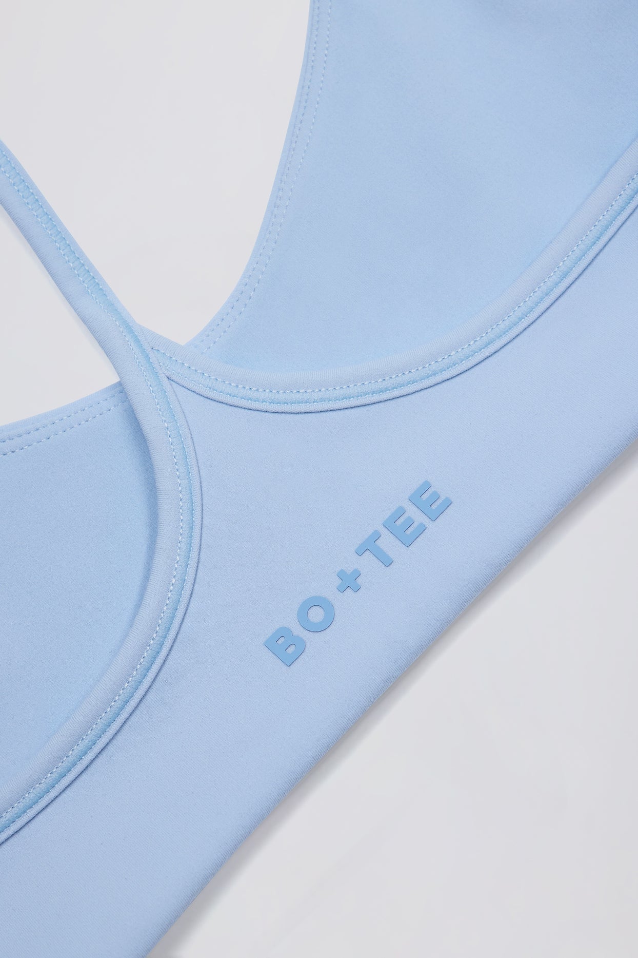 Soft Active Racerback Sports Bra in Sky - 6