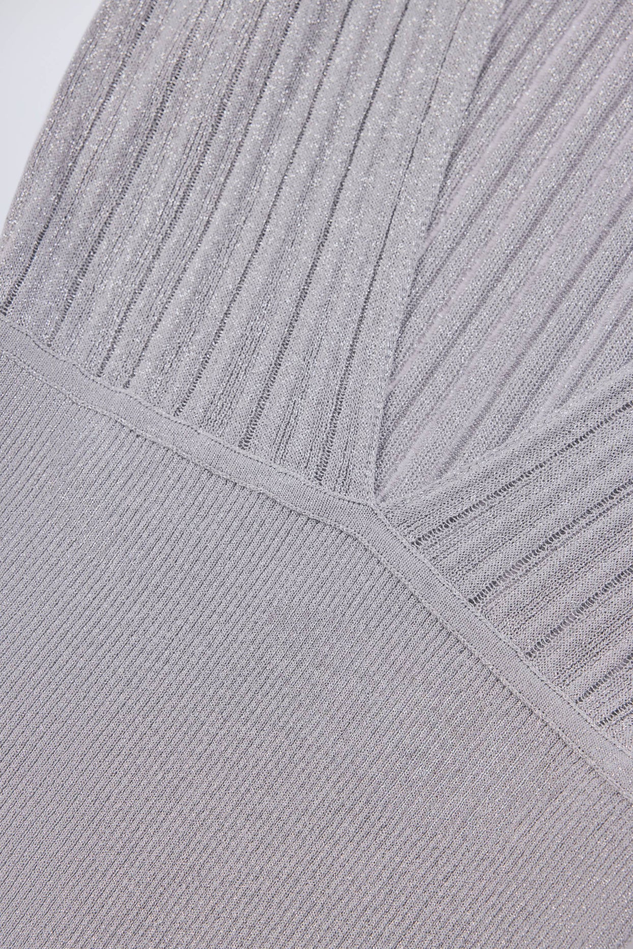 Backless Halterneck Maxi Dress in Silver - 6
