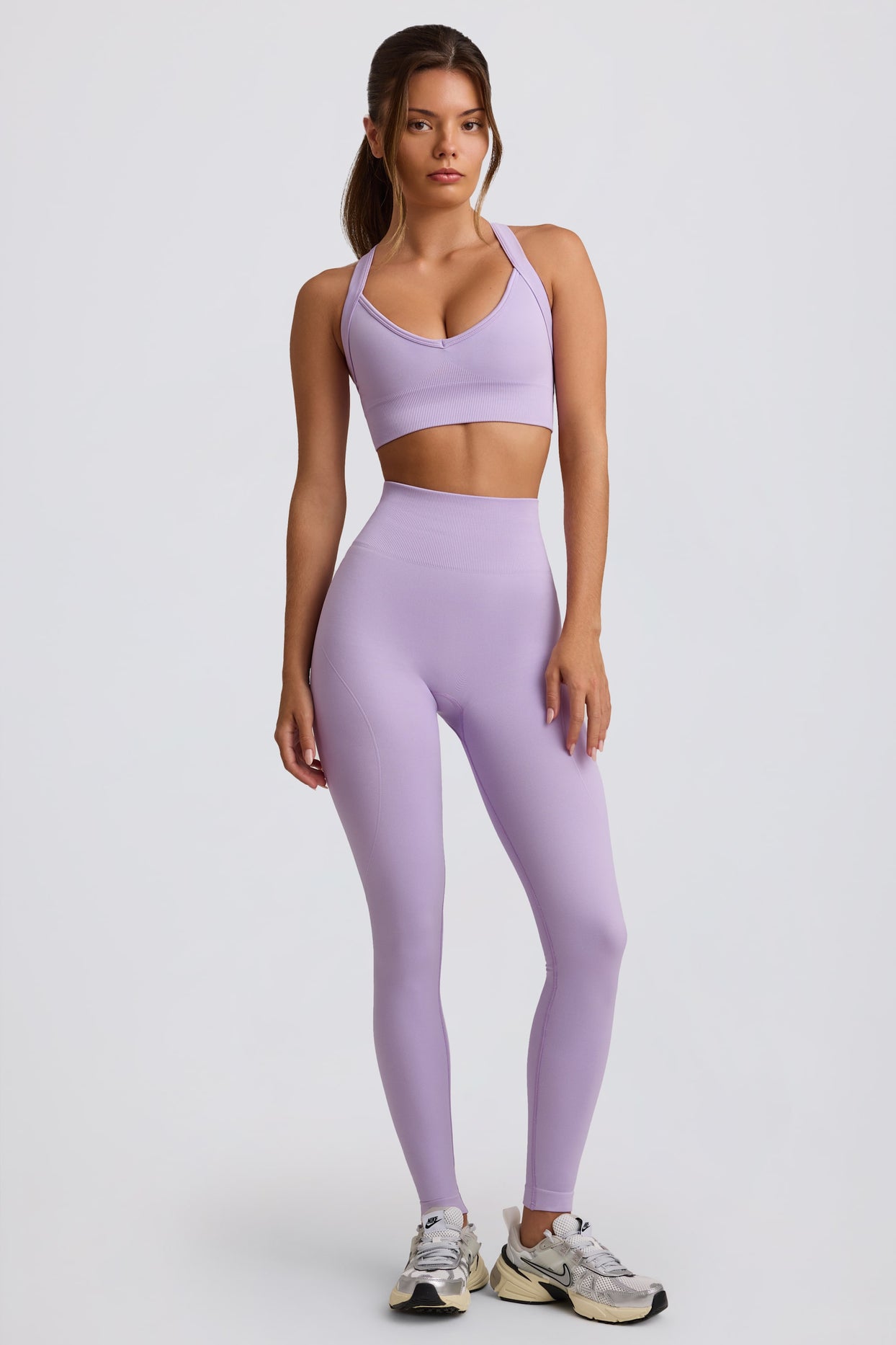 Super Sculpt Seamless High-Waist Leggings in Lavender - 1
