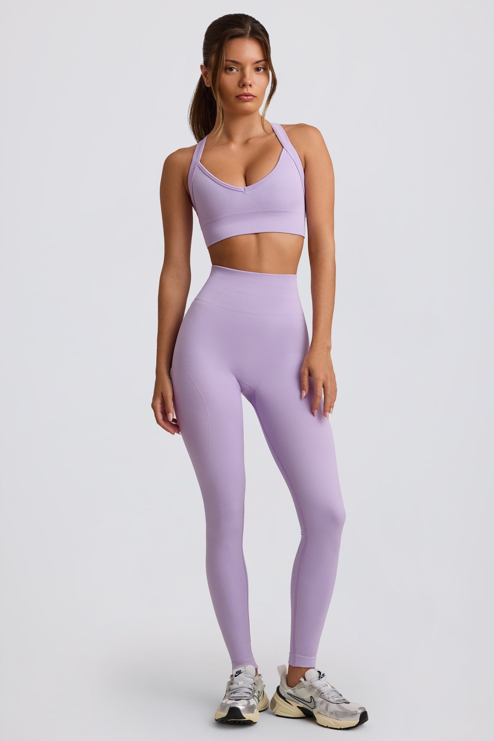 Super Sculpt Seamless High-Waist Leggings in Lavender - 1