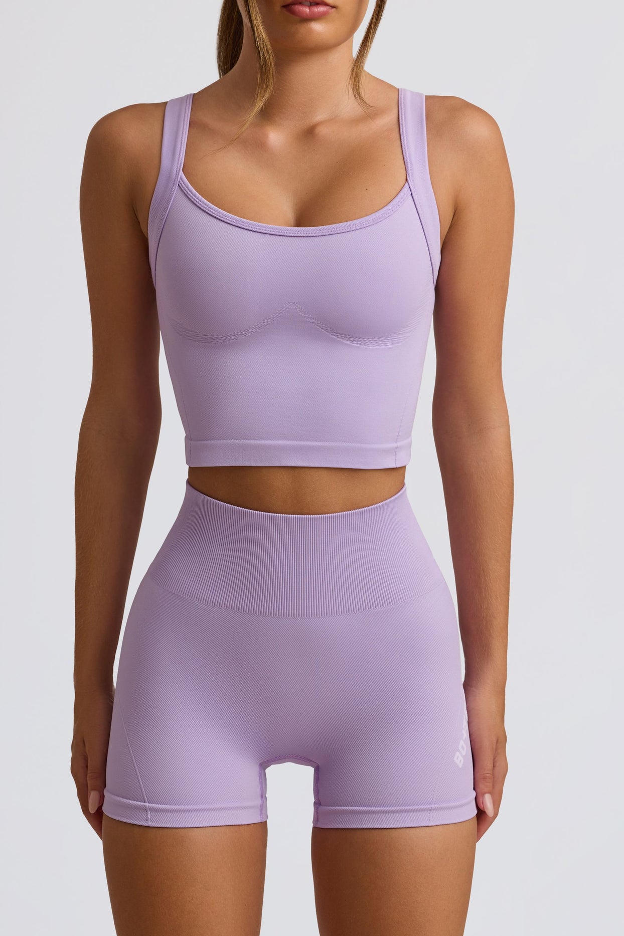 Super Sculpt Seamless Longline Camisole Top in Lavender - 4
