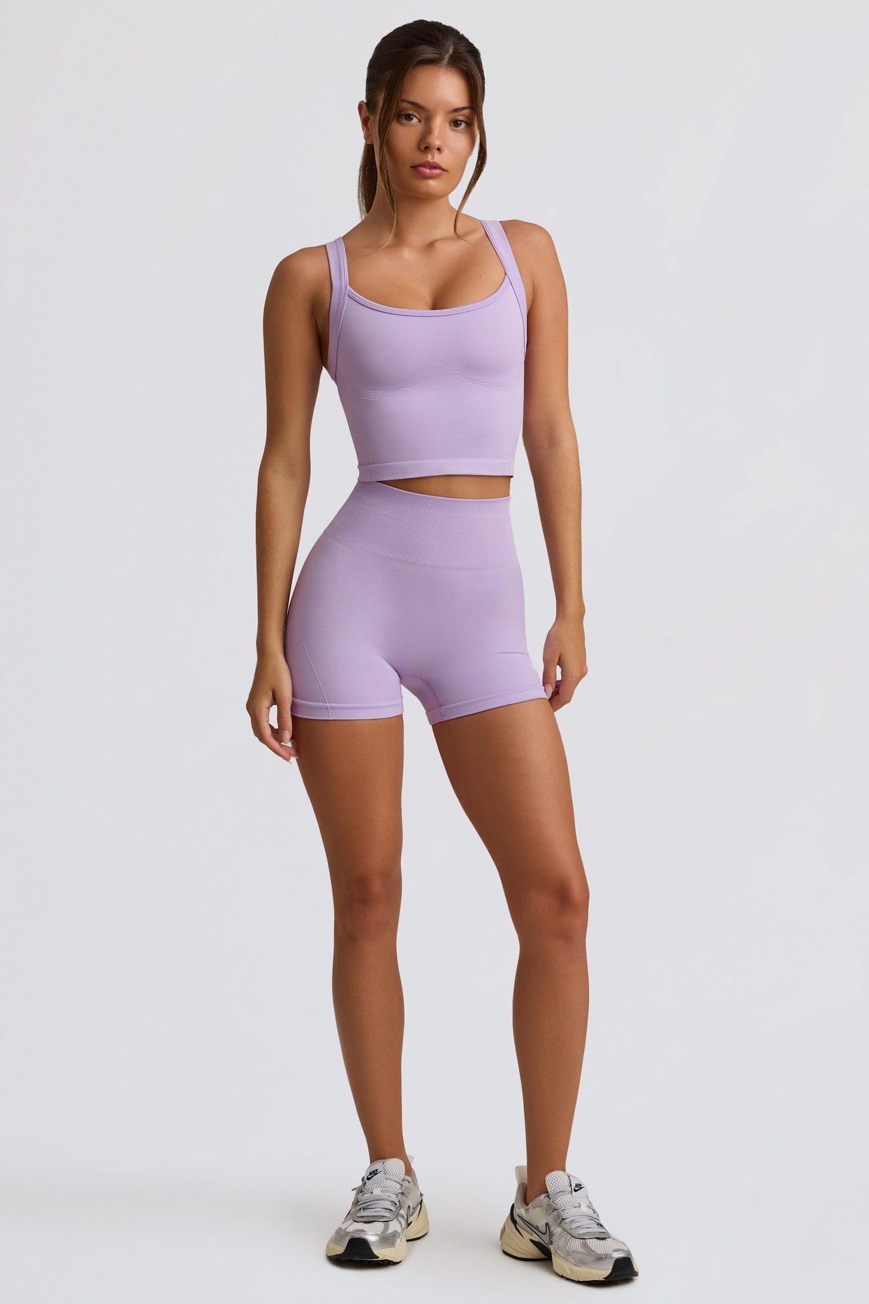 Super Sculpt Seamless Longline Camisole Top in Lavender - 6