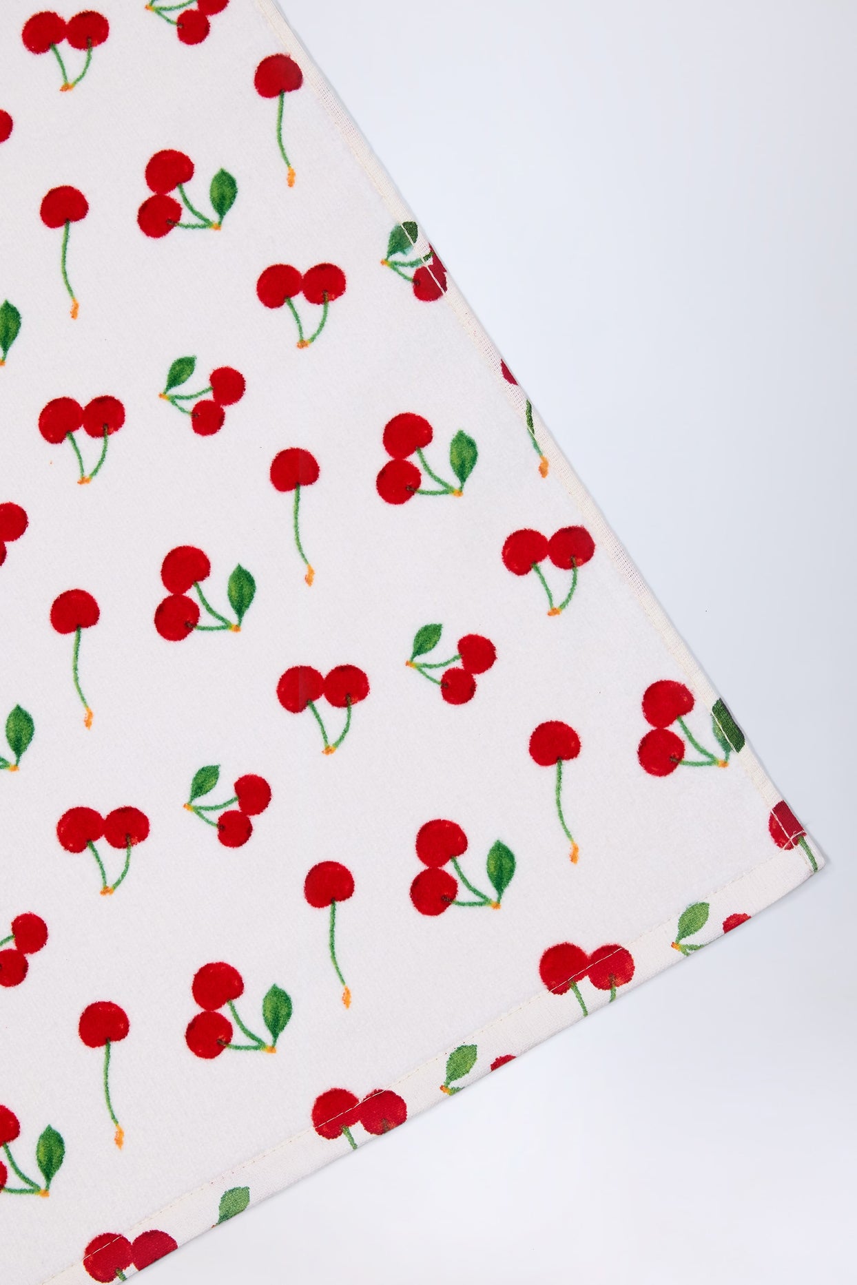 Logo Beach Towel in Cherry Print - 2