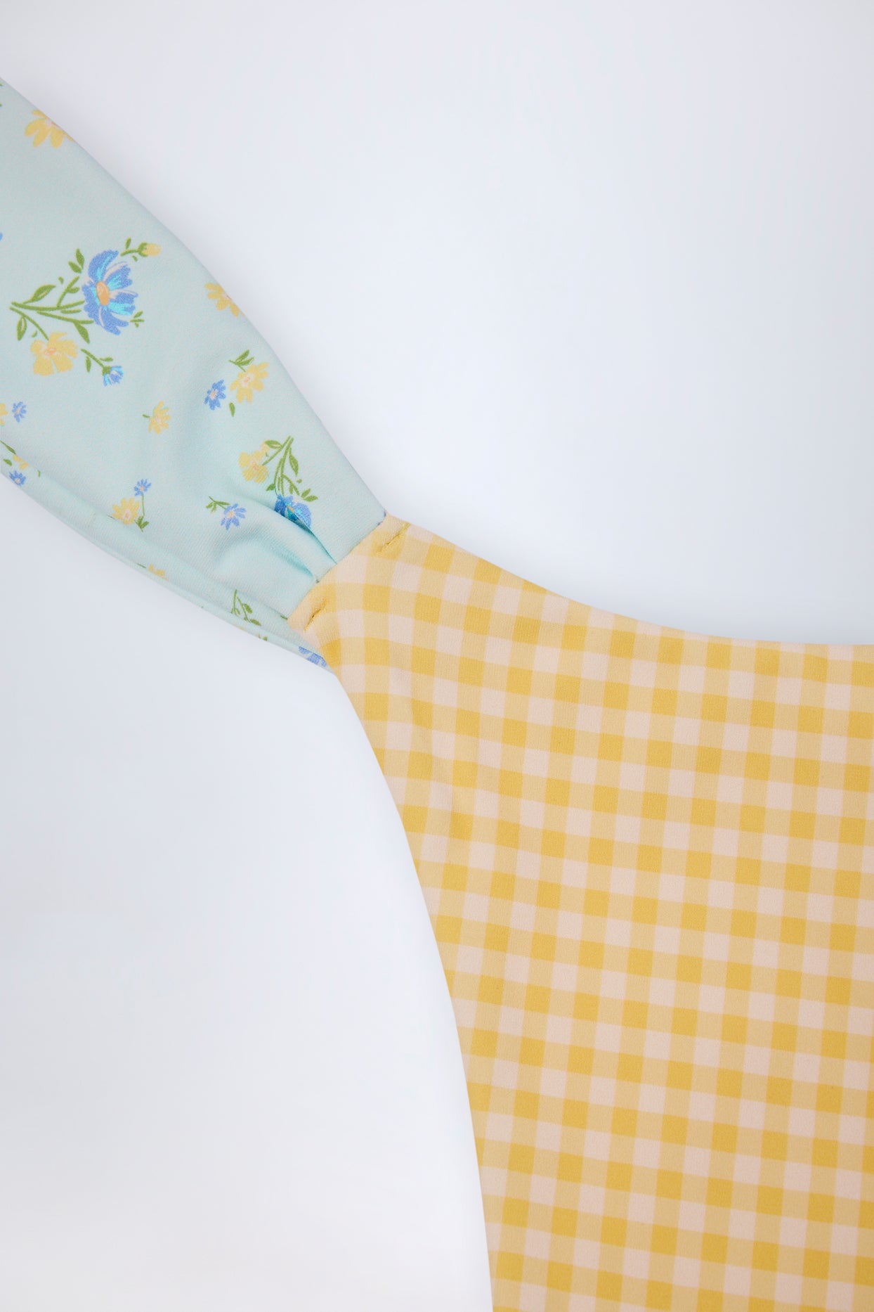 Cheeky Bikini Bottoms in Yellow Gingham - 6