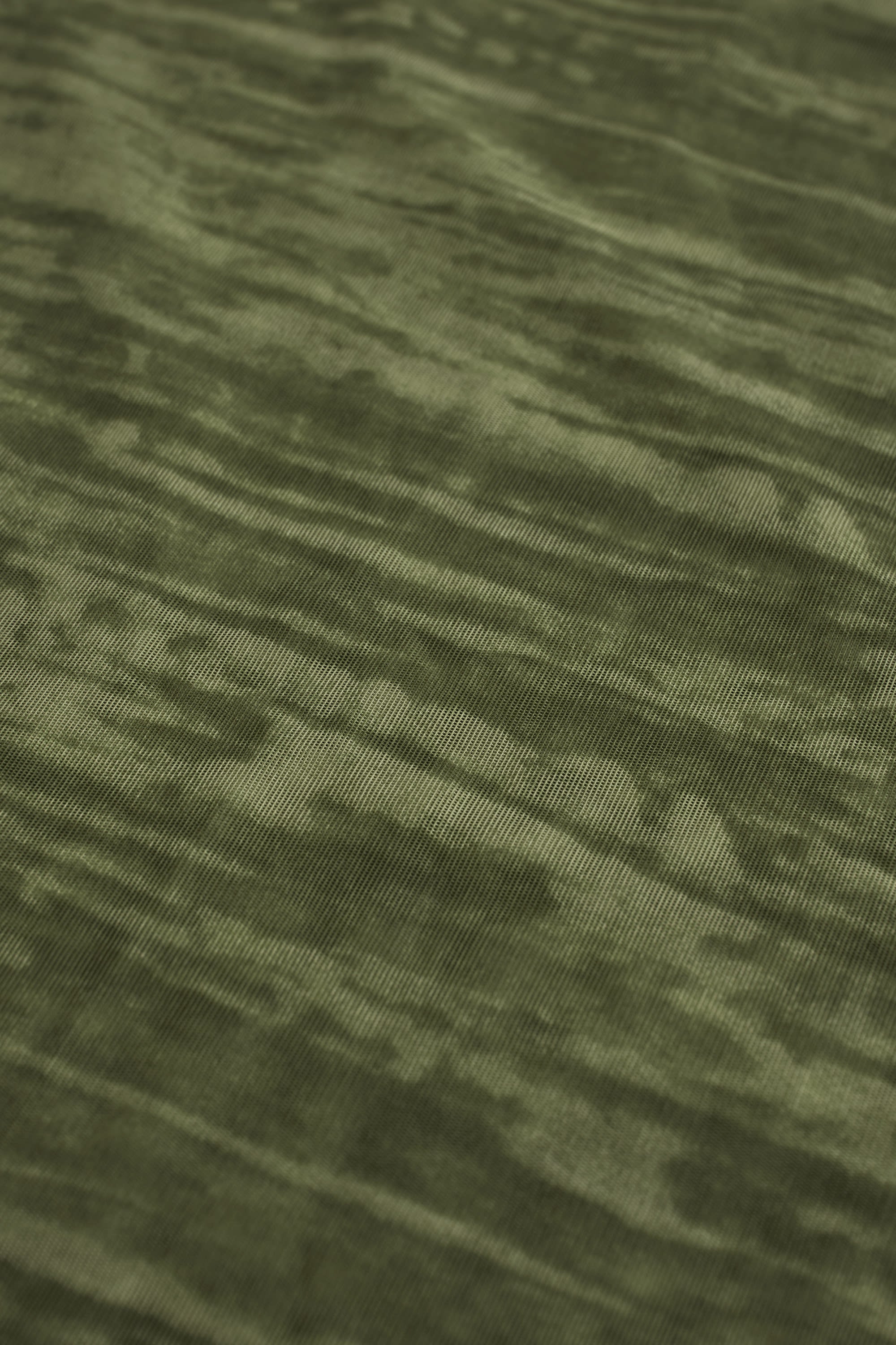 Headscarf in Green Print